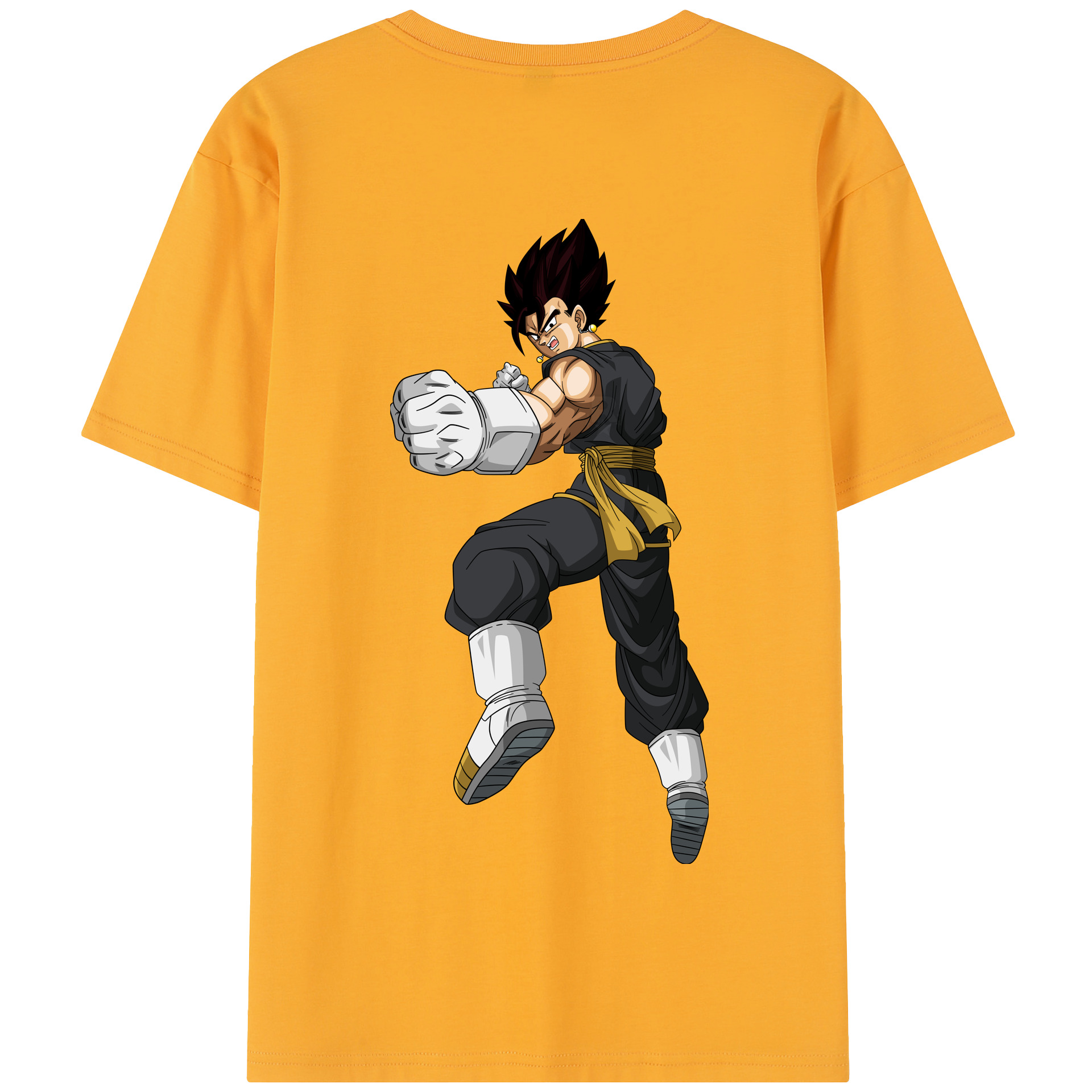 （画像用） ドラゴンボール ベジット DRAGON BALL Vegetto 綿100％半袖Tシャツ（背面プリント）