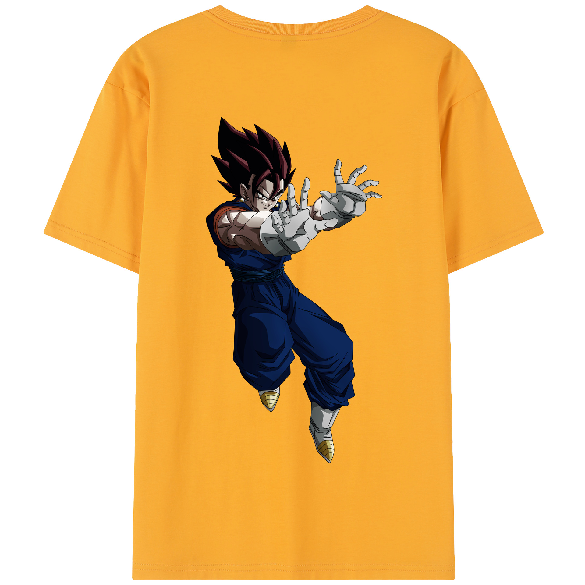 （画像用） ドラゴンボール ベジット DRAGON BALL Vegetto 綿100％半袖Tシャツ（背面プリント）