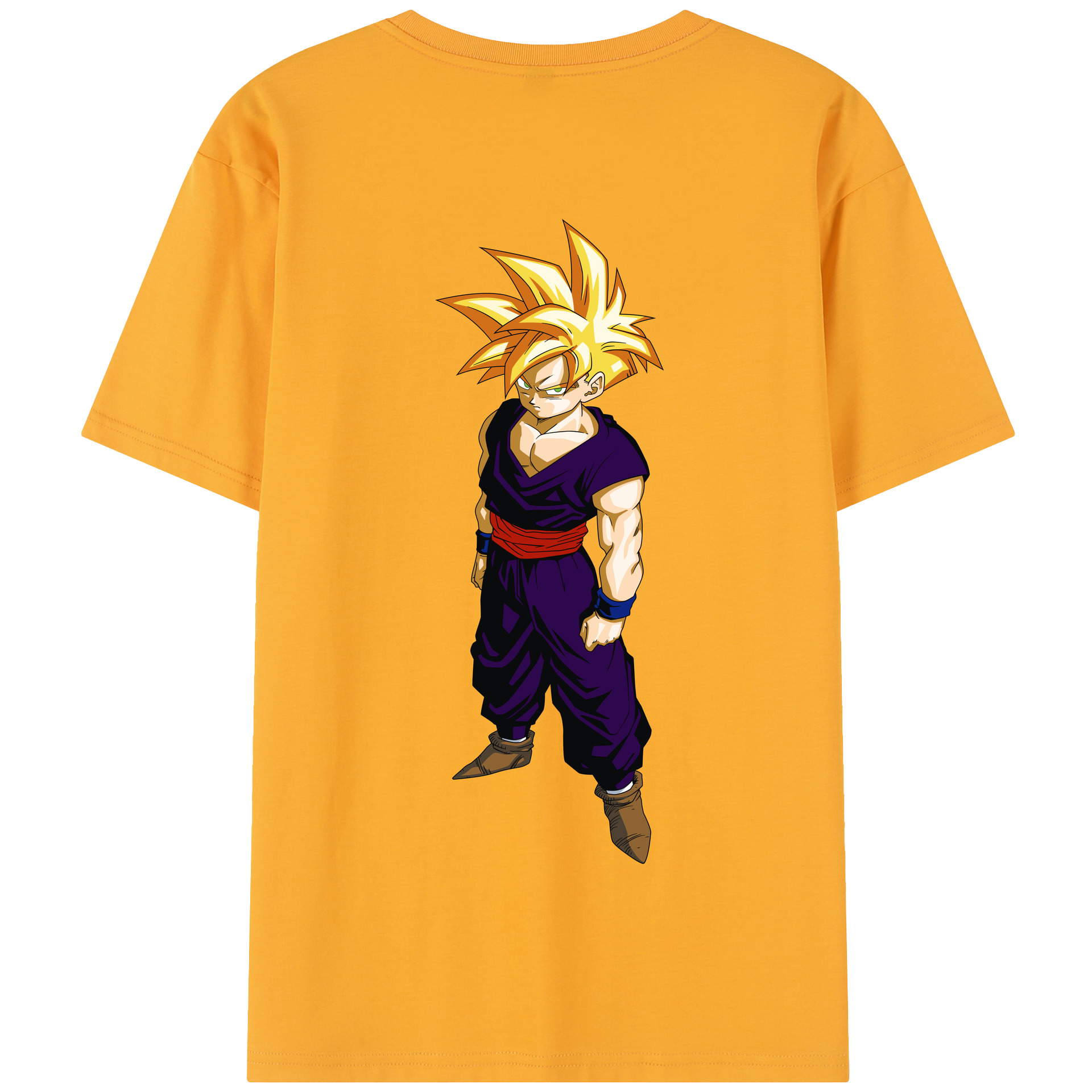 （画像用） ドラゴンボール ベジット DRAGON BALL Vegetto 綿100％半袖Tシャツ（背面プリント）