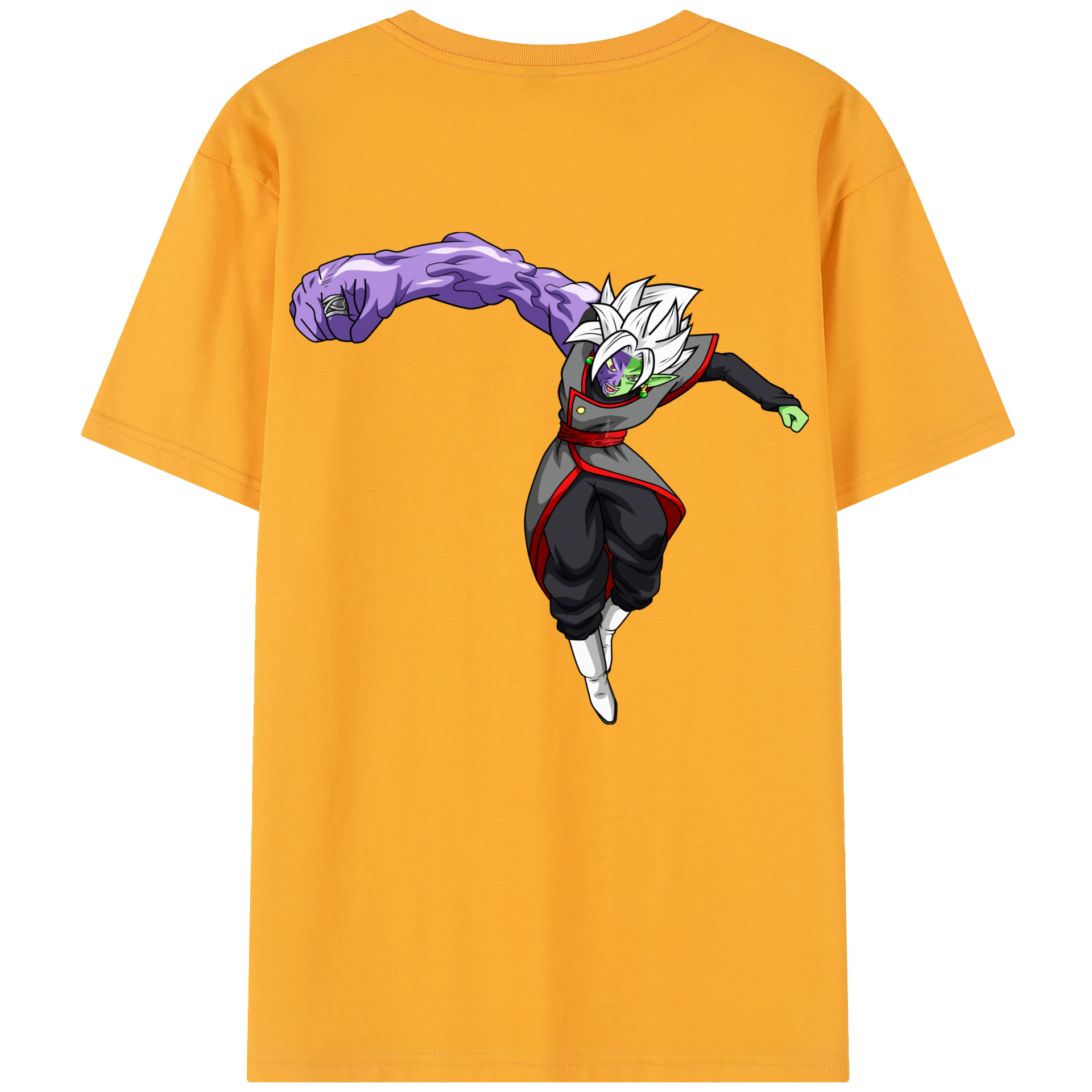 （画像用） ドラゴンボール ベジット DRAGON BALL Vegetto 綿100％半袖Tシャツ（背面プリント）