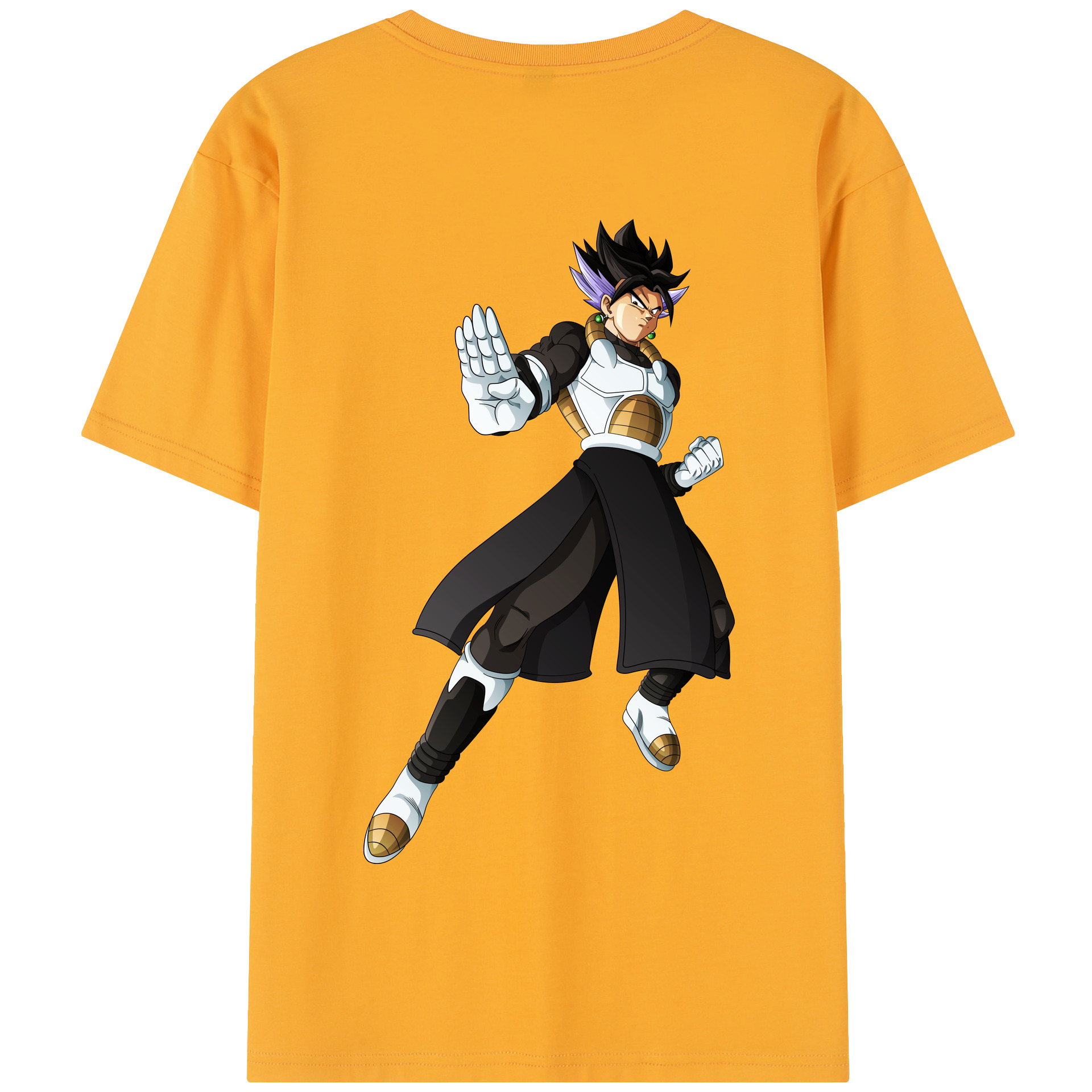 （画像用） ドラゴンボール ベジット DRAGON BALL Vegetto 綿100％半袖Tシャツ（背面プリント）