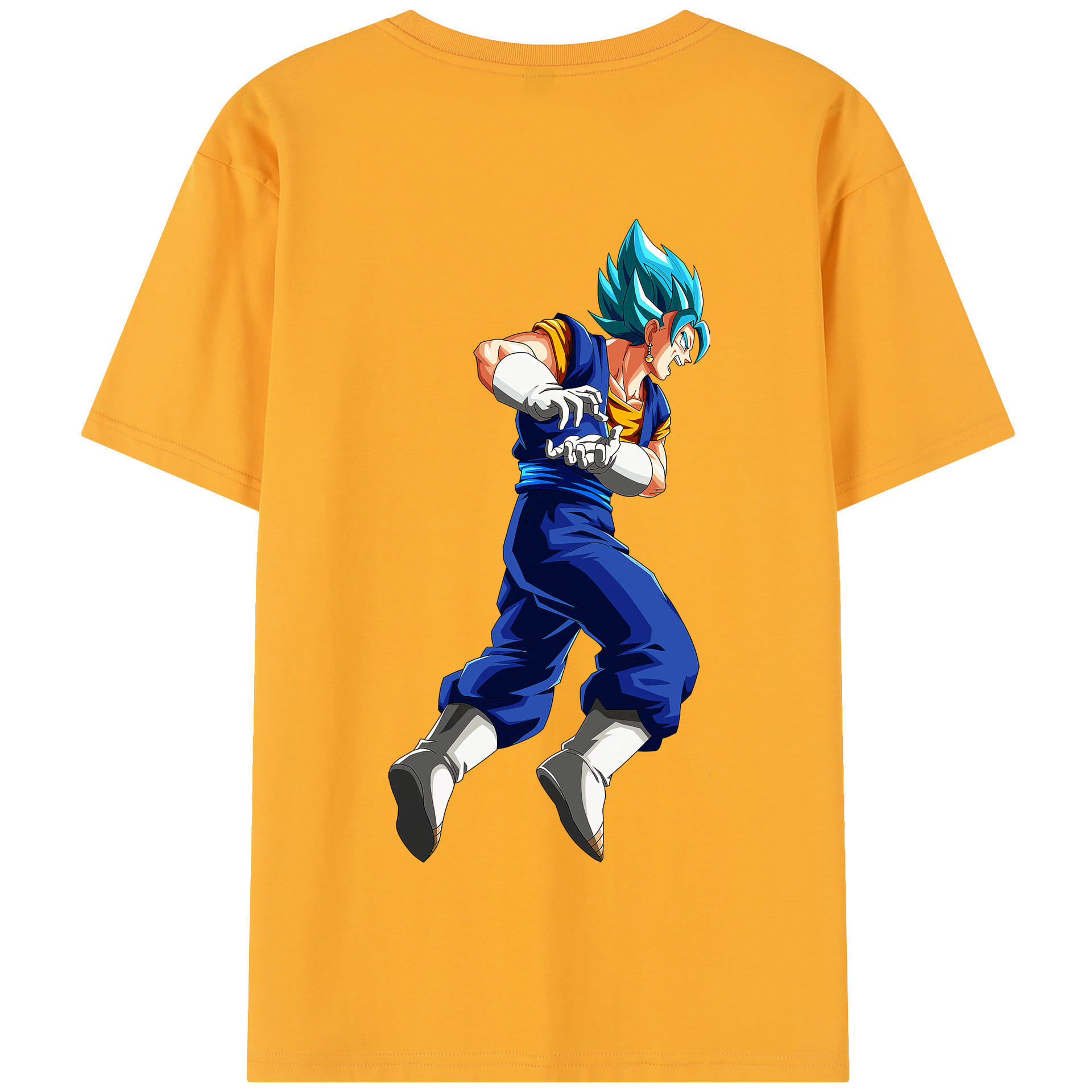 （画像用） ドラゴンボール ベジット DRAGON BALL Vegetto 綿100％半袖Tシャツ（背面プリント）