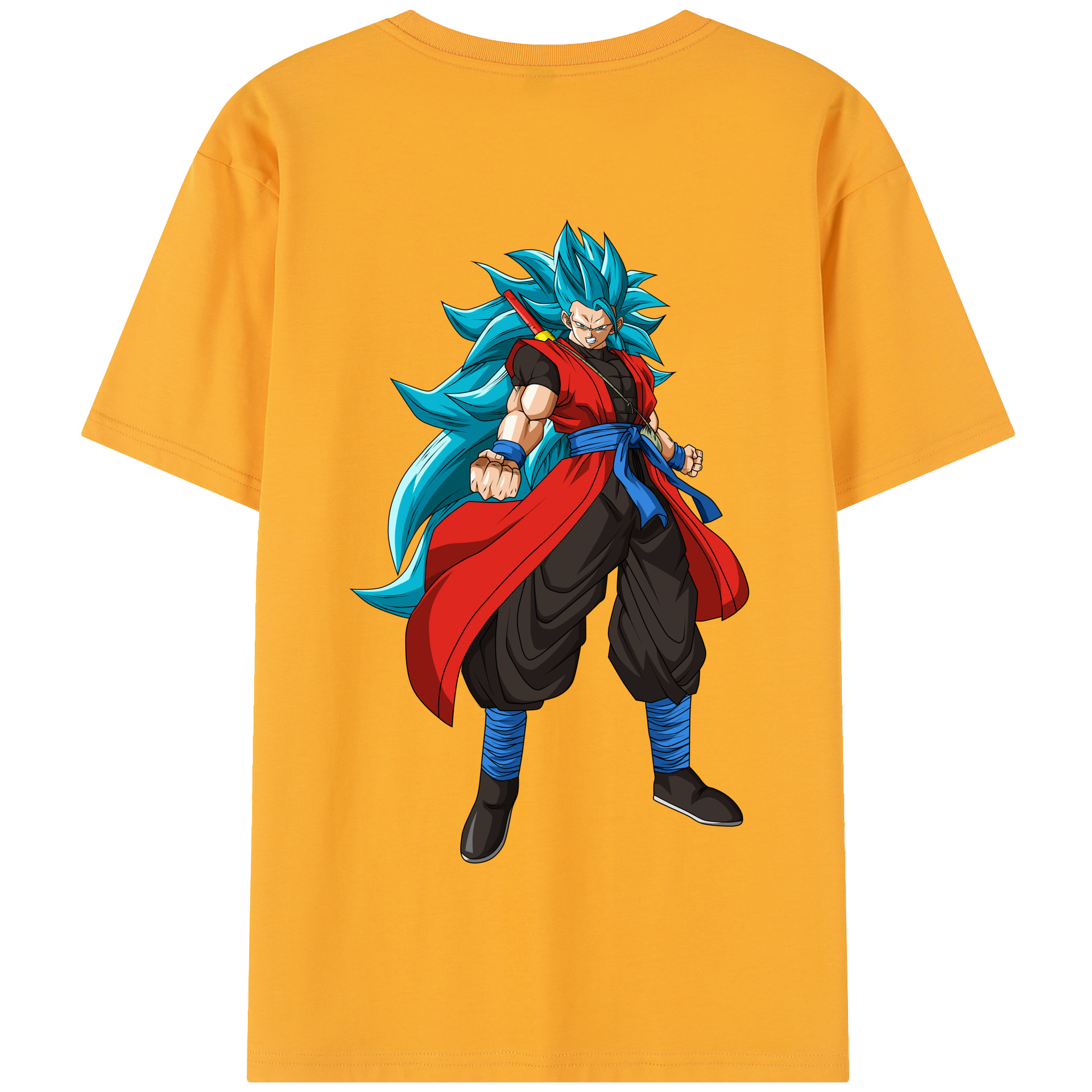 （画像用） ドラゴンボール ベジット DRAGON BALL Vegetto 綿100％半袖Tシャツ（背面プリント）