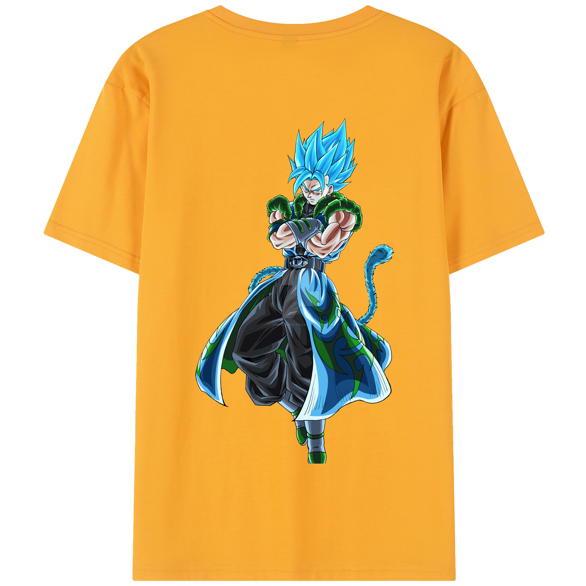 （画像用） ドラゴンボール ベジット DRAGON BALL Vegetto 綿100％半袖Tシャツ（背面プリント）