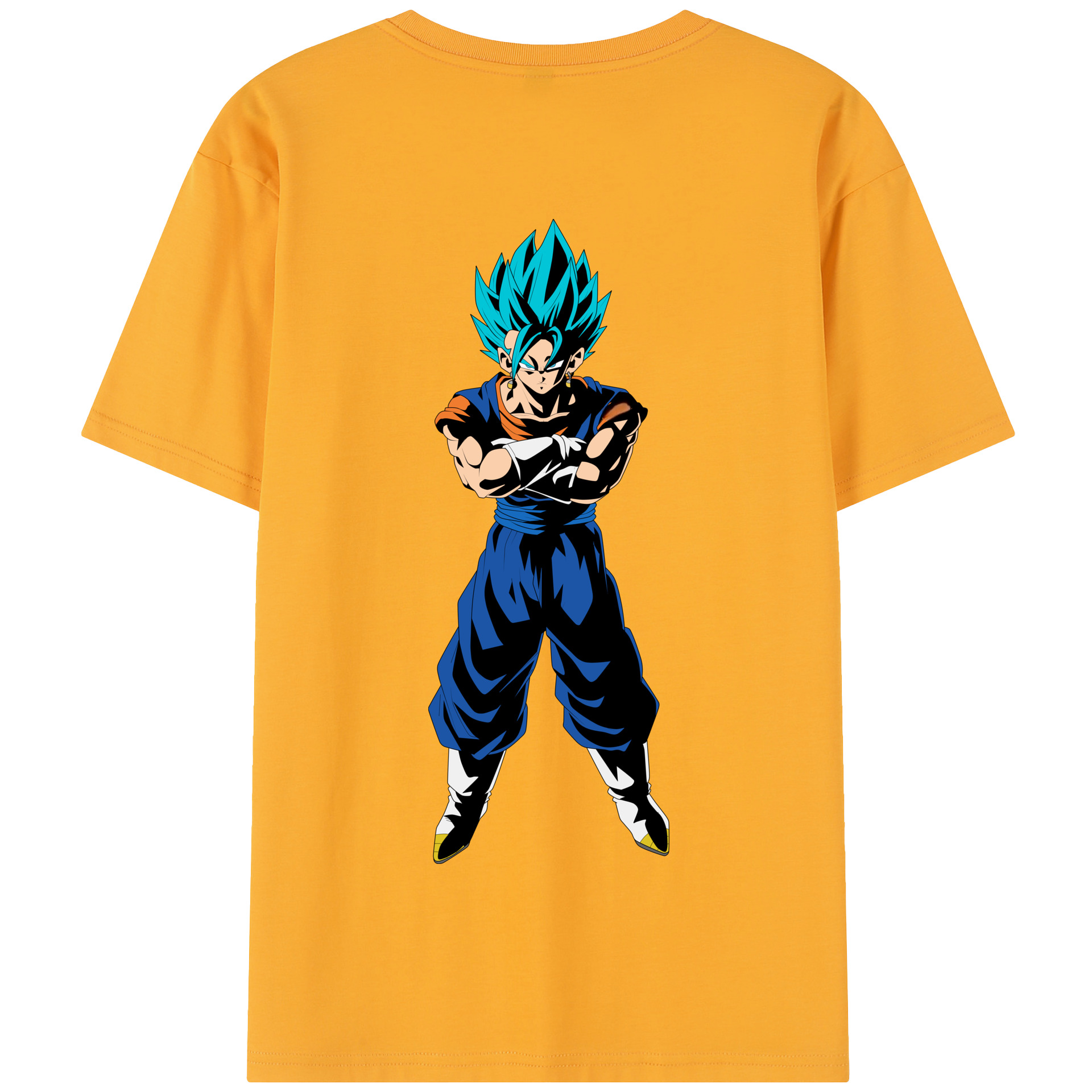 （画像用） ドラゴンボール ベジット DRAGON BALL Vegetto 綿100％半袖Tシャツ（背面プリント）