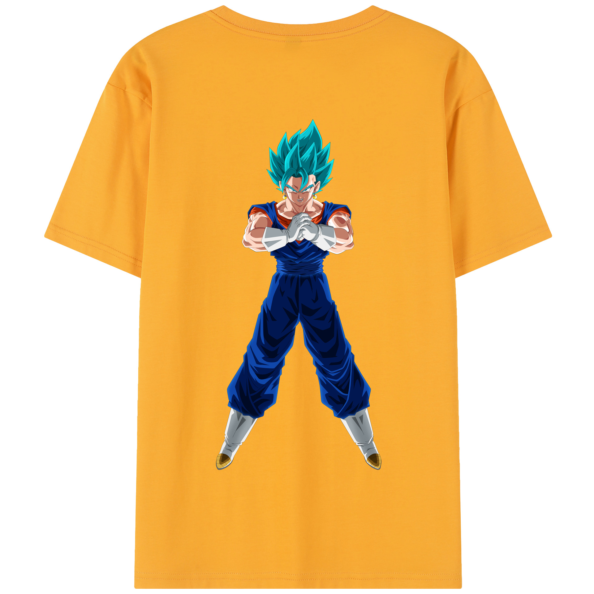 （画像用） ドラゴンボール ベジット DRAGON BALL Vegetto 綿100％半袖Tシャツ（背面プリント）