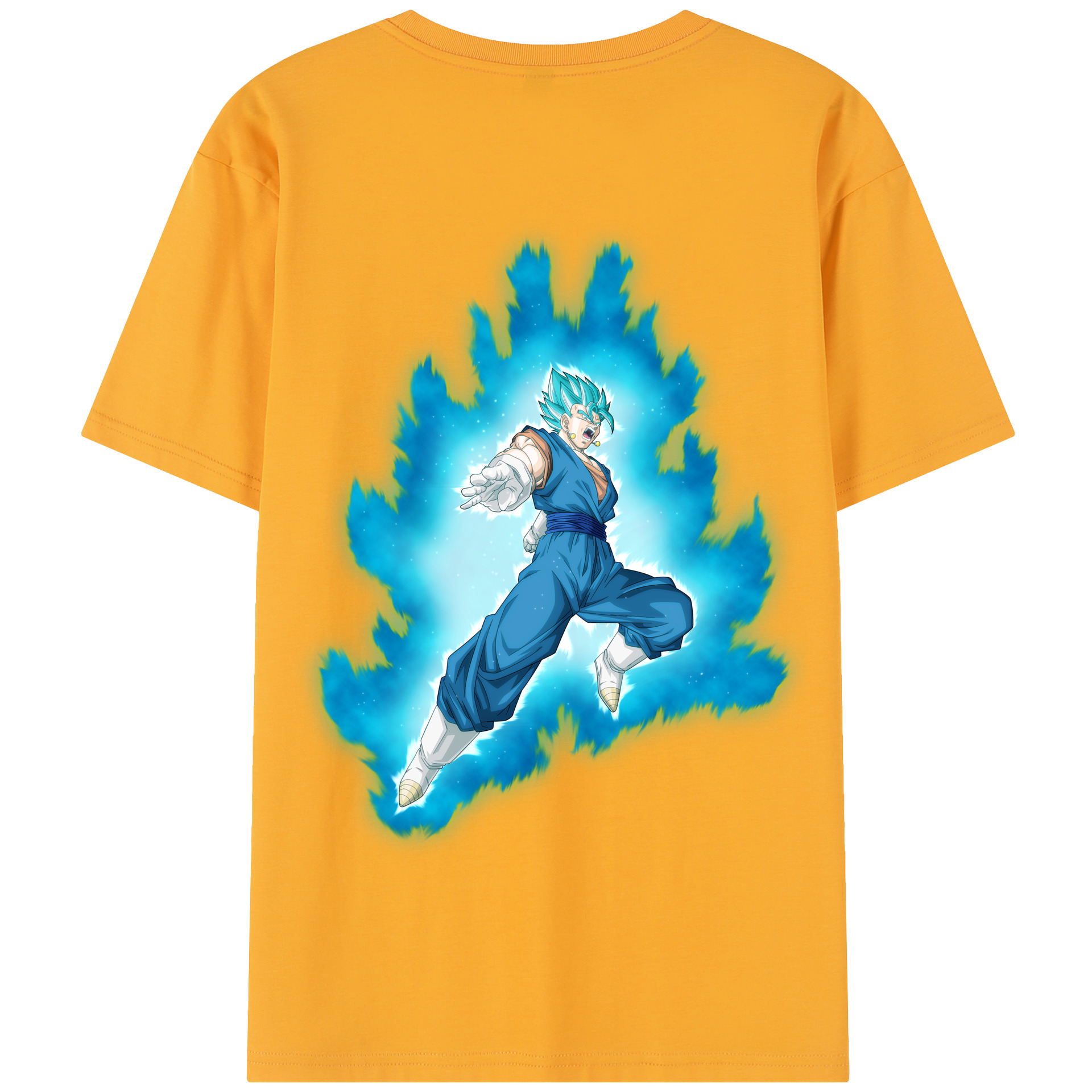 （画像用） ドラゴンボール ベジット DRAGON BALL Vegetto 綿100％半袖Tシャツ（背面プリント）