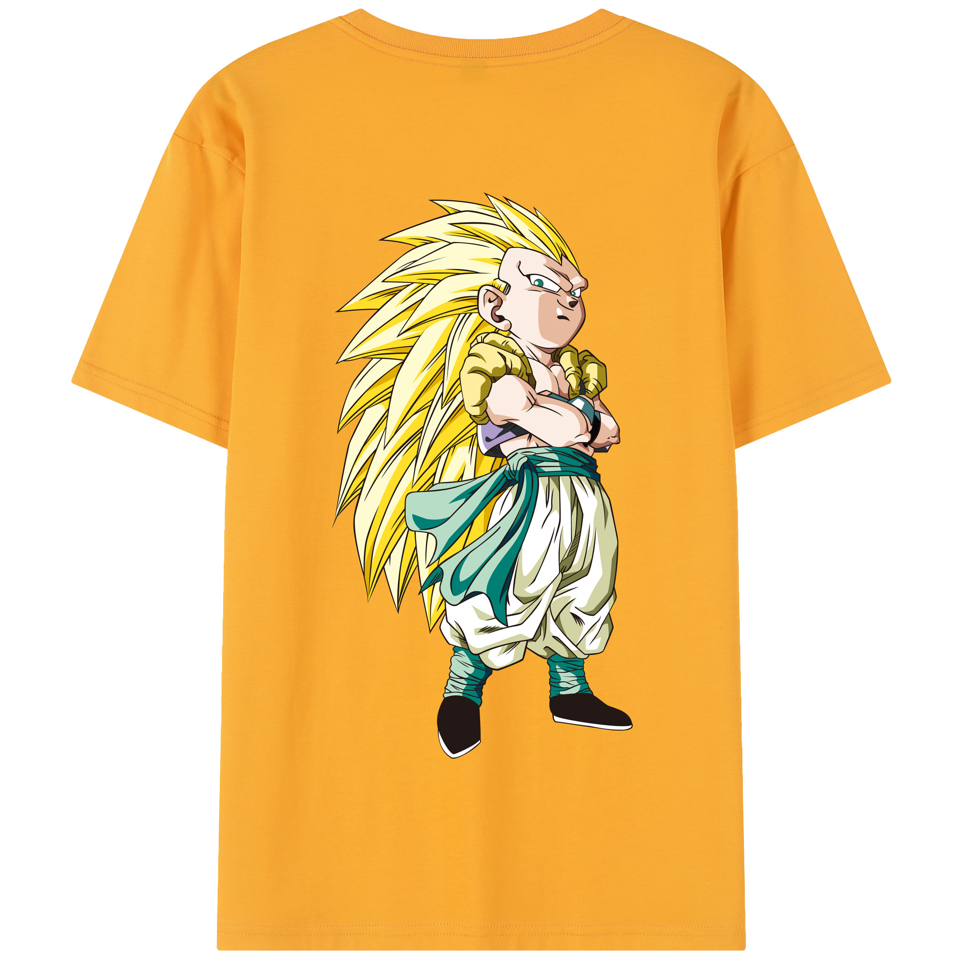 （画像用） ドラゴンボール ベジット DRAGON BALL Vegetto 綿100％半袖Tシャツ（背面プリント）