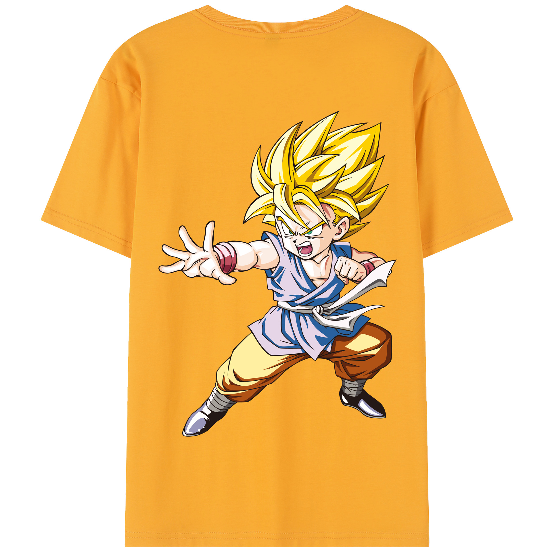 （画像用） ドラゴンボール ベジット DRAGON BALL Vegetto 綿100％半袖Tシャツ（背面プリント）