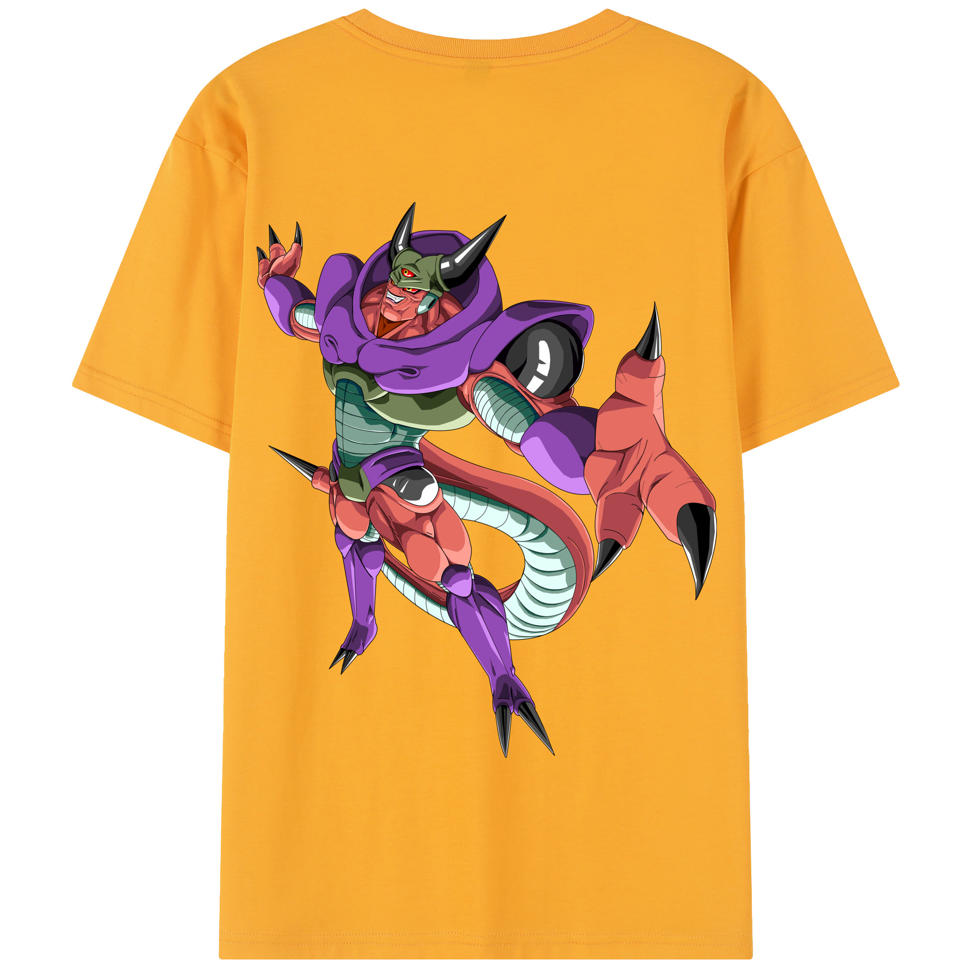 （画像用） ドラゴンボール ジャネンバ DRAGON BALL Janemba 綿100％半袖Tシャツ（背面プリント）