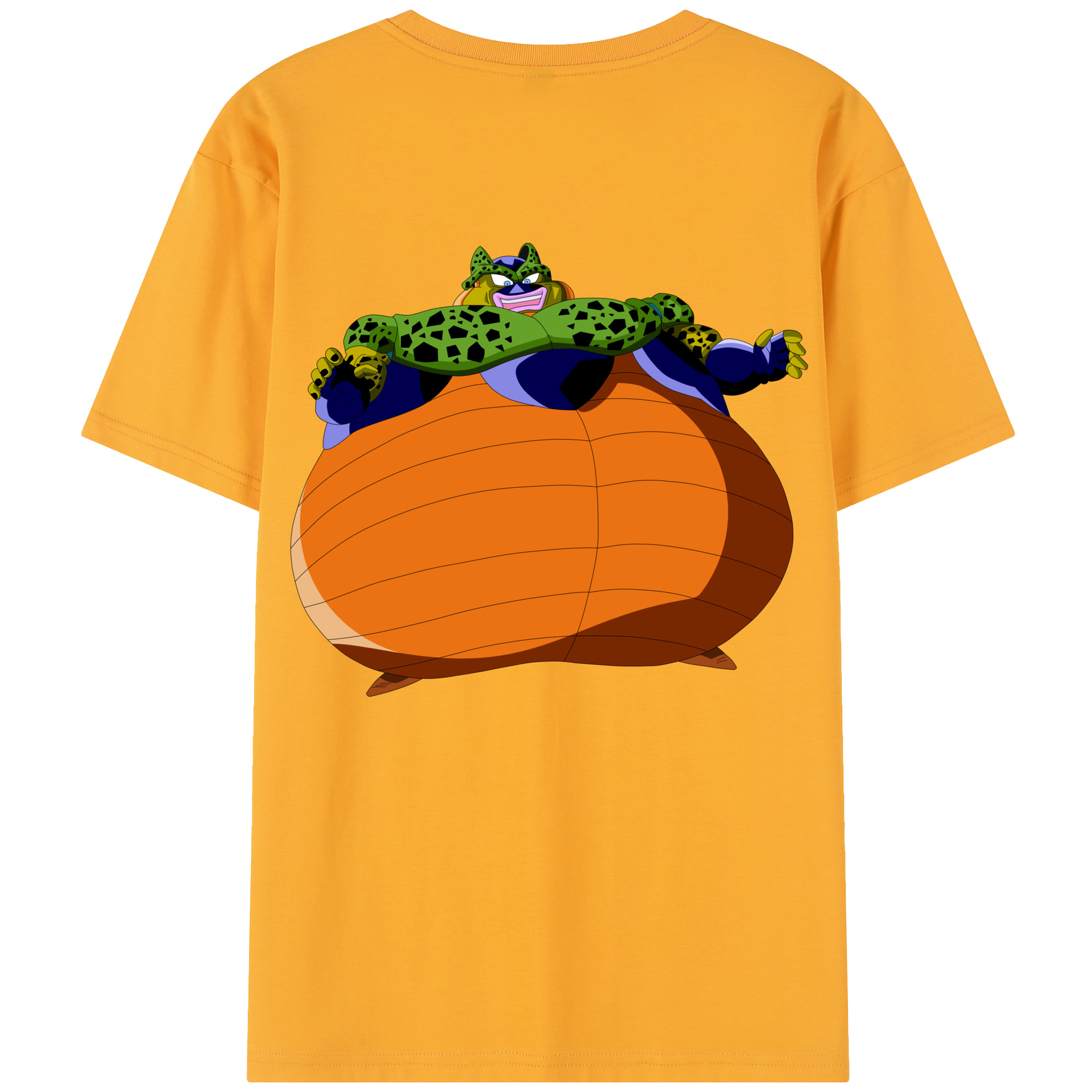 （画像用） ドラゴンボール セル DRAGON BALL Cell 綿100％半袖Tシャツ（背面プリント）