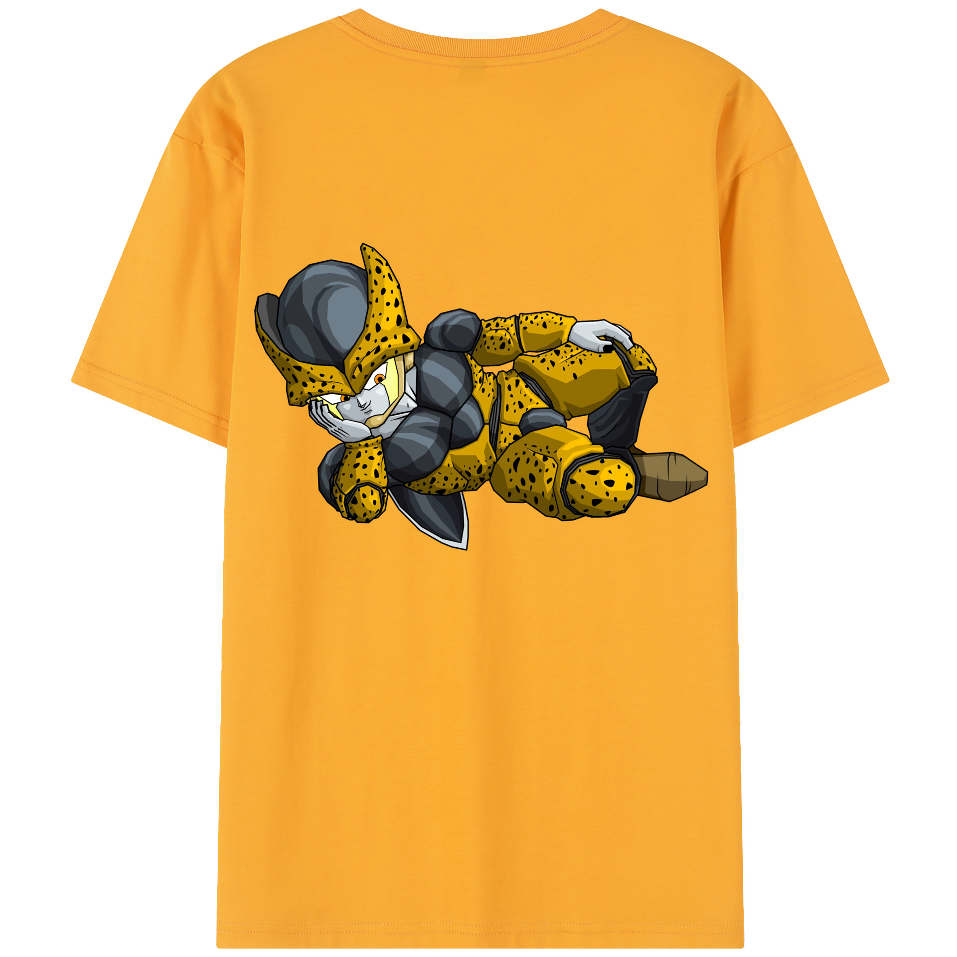 （画像用） ドラゴンボール セル DRAGON BALL Cell 綿100％半袖Tシャツ（背面プリント）