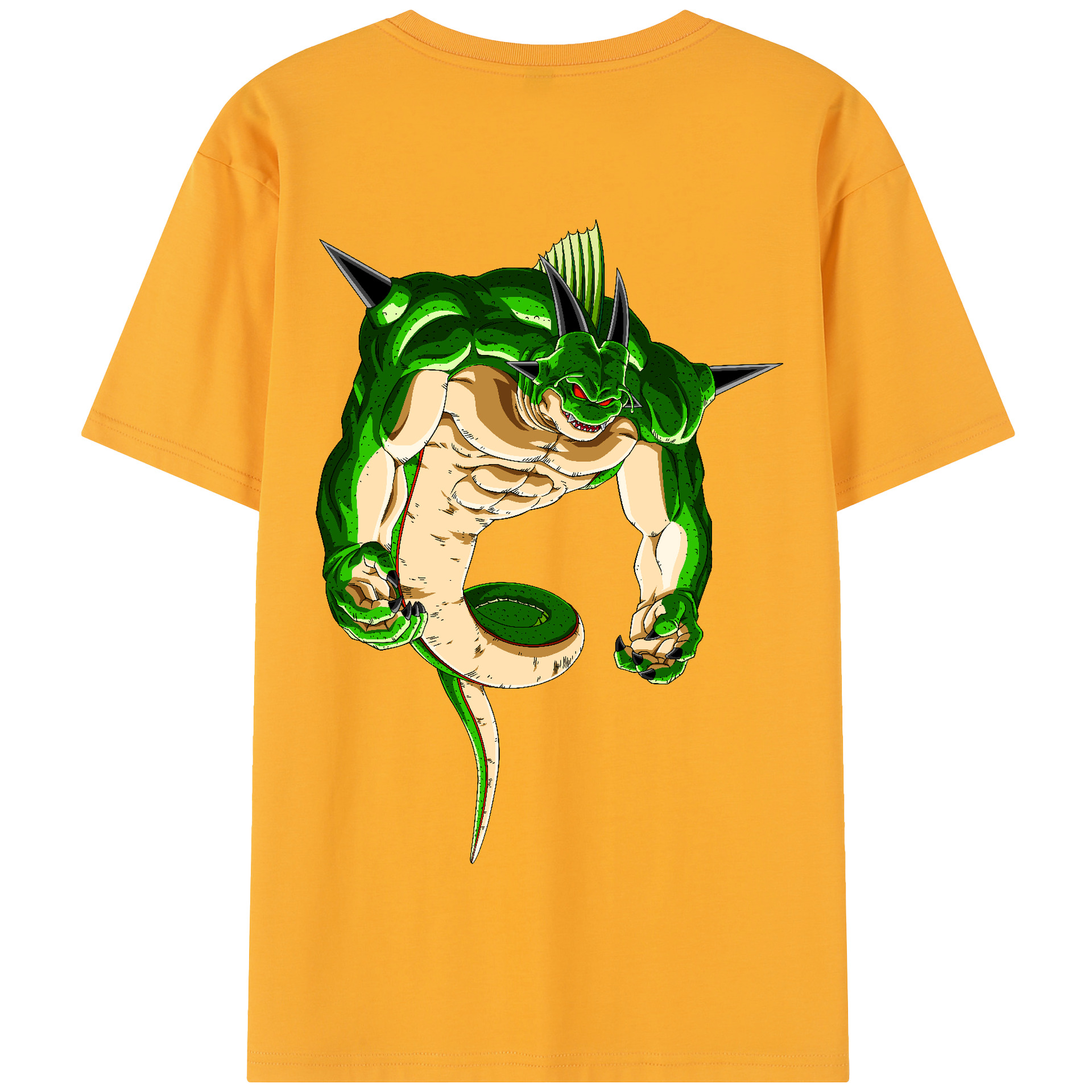 （画像用） ドラゴンボール 神龍 シェンロン DRAGON BALL Shenron 綿100％半袖Tシャツ（背面プリント）