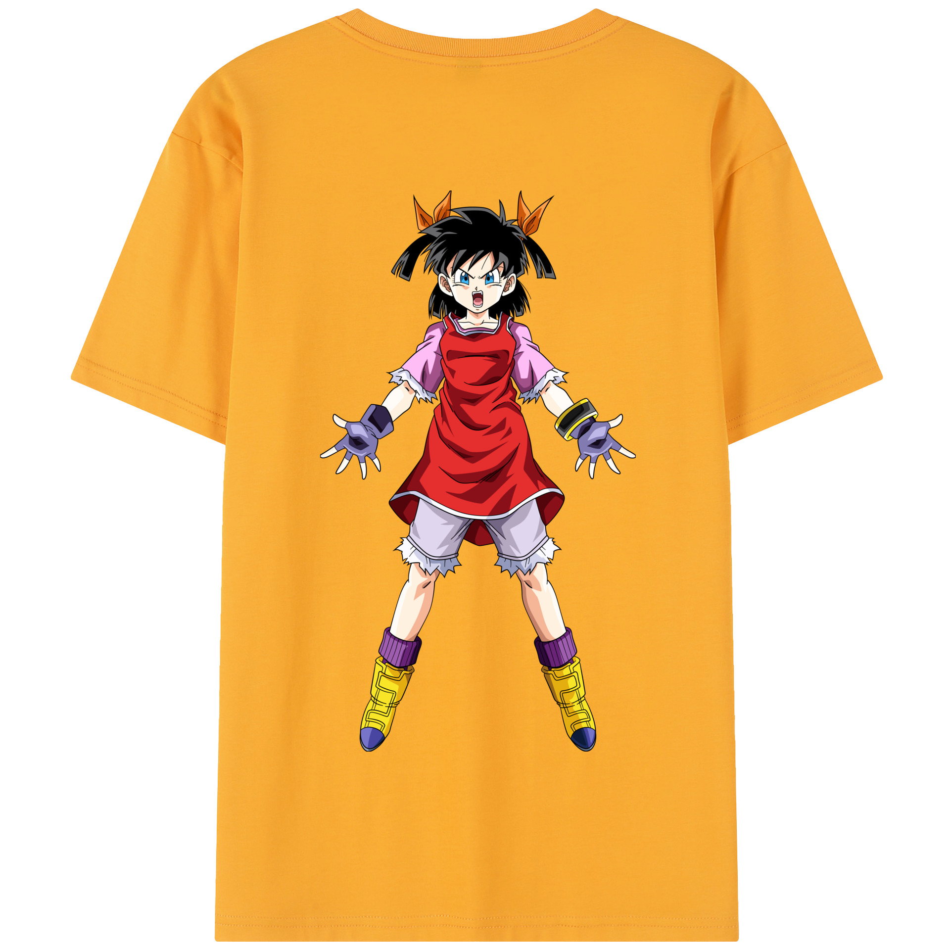 （画像用） ドラゴンボール パン DRAGON BALL Pan 綿100％半袖Tシャツ（背面プリント）