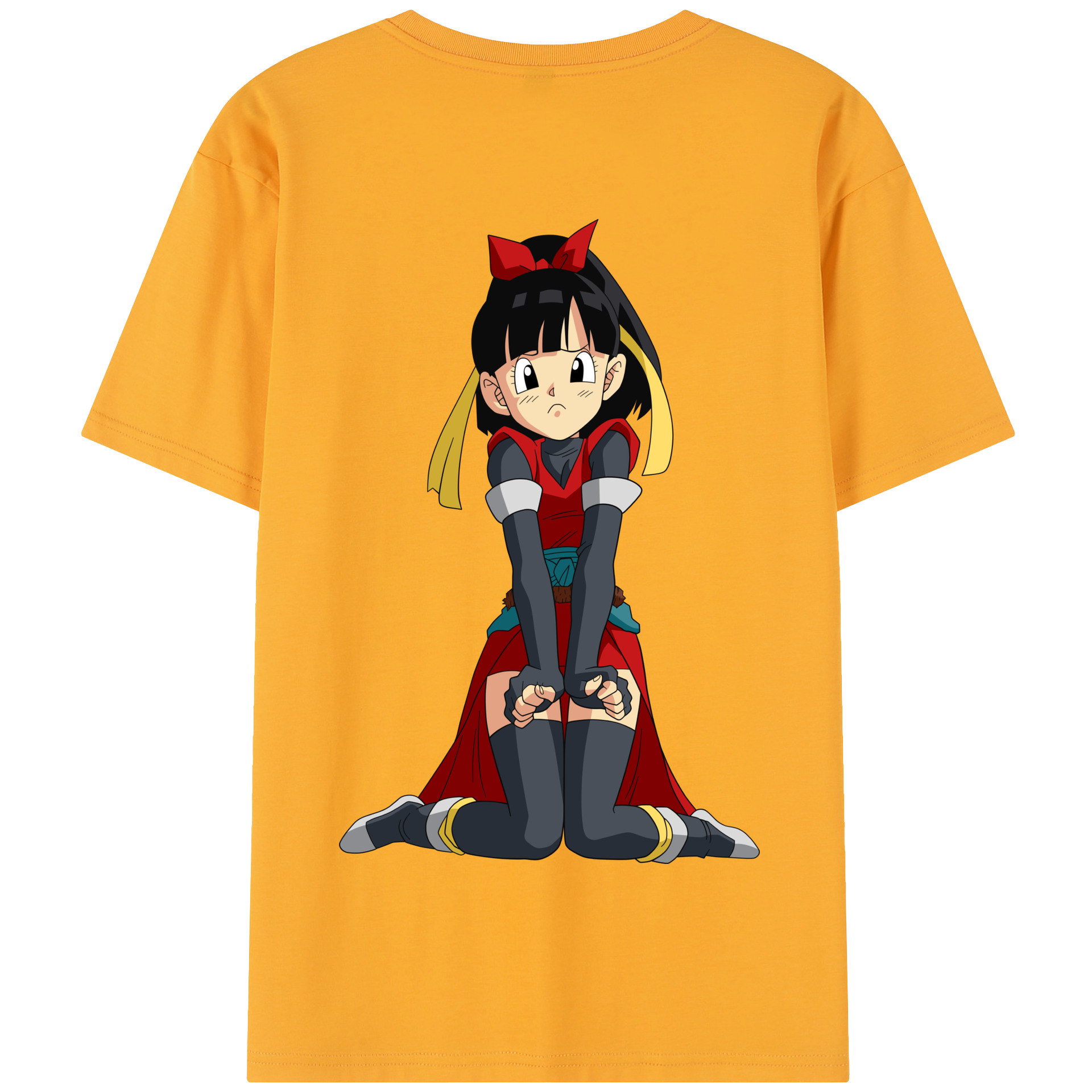 （画像用） ドラゴンボール パン DRAGON BALL Pan 綿100％半袖Tシャツ（背面プリント）