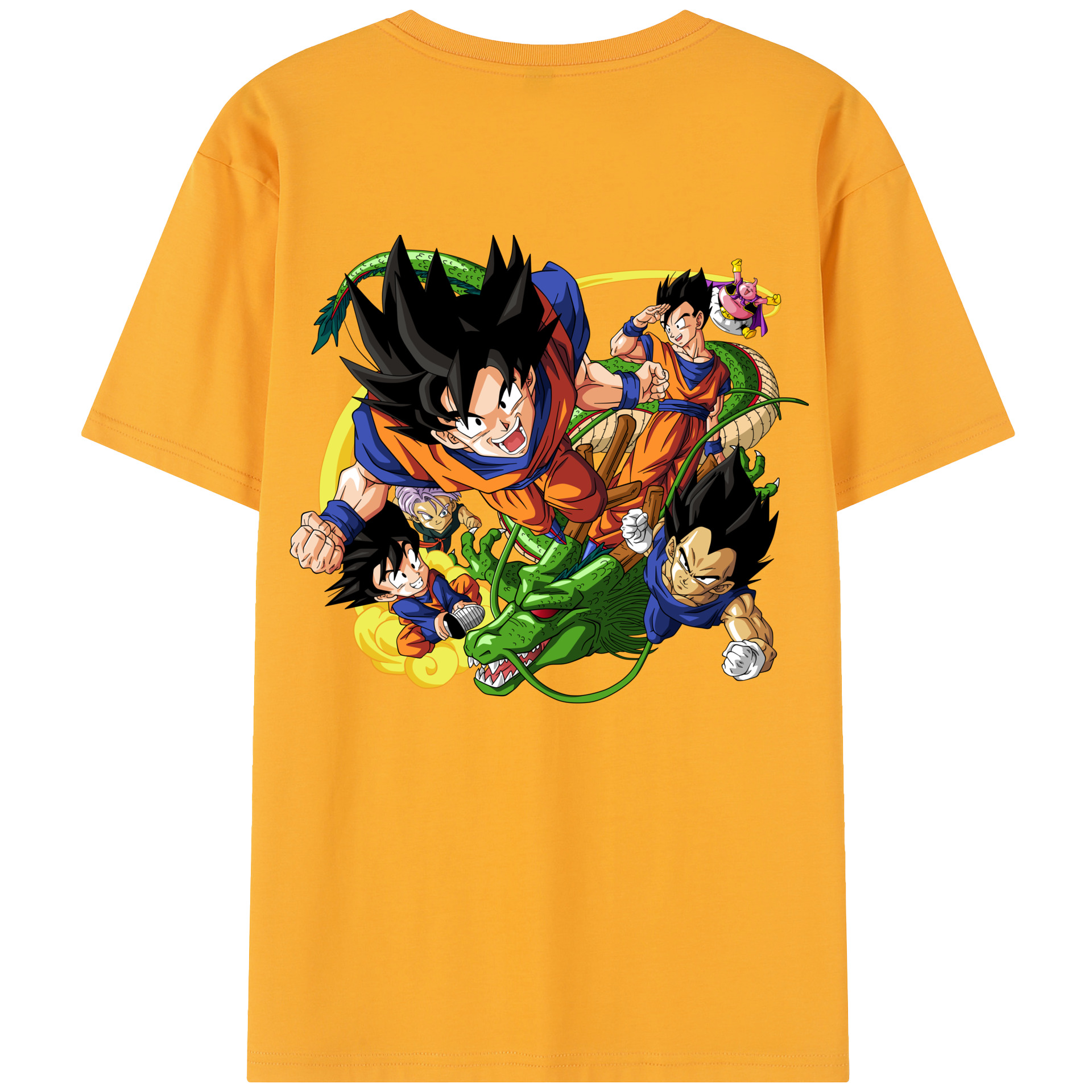 （画像用） ドラゴンボール DRAGON BALL 綿100％半袖Tシャツ（背面プリント）