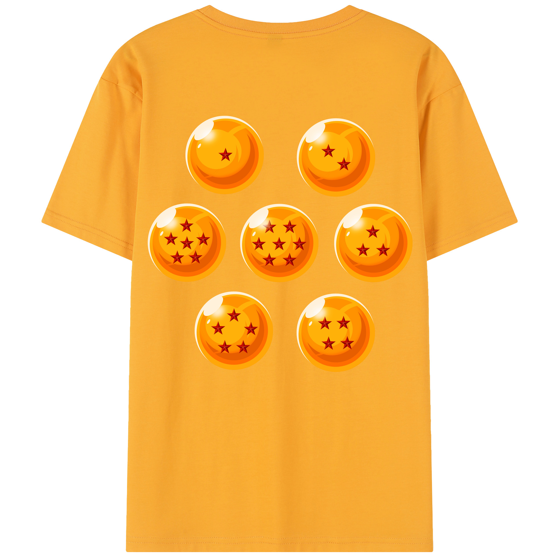 （画像用） ドラゴンボール DRAGON BALL 綿100％半袖Tシャツ（背面プリント）