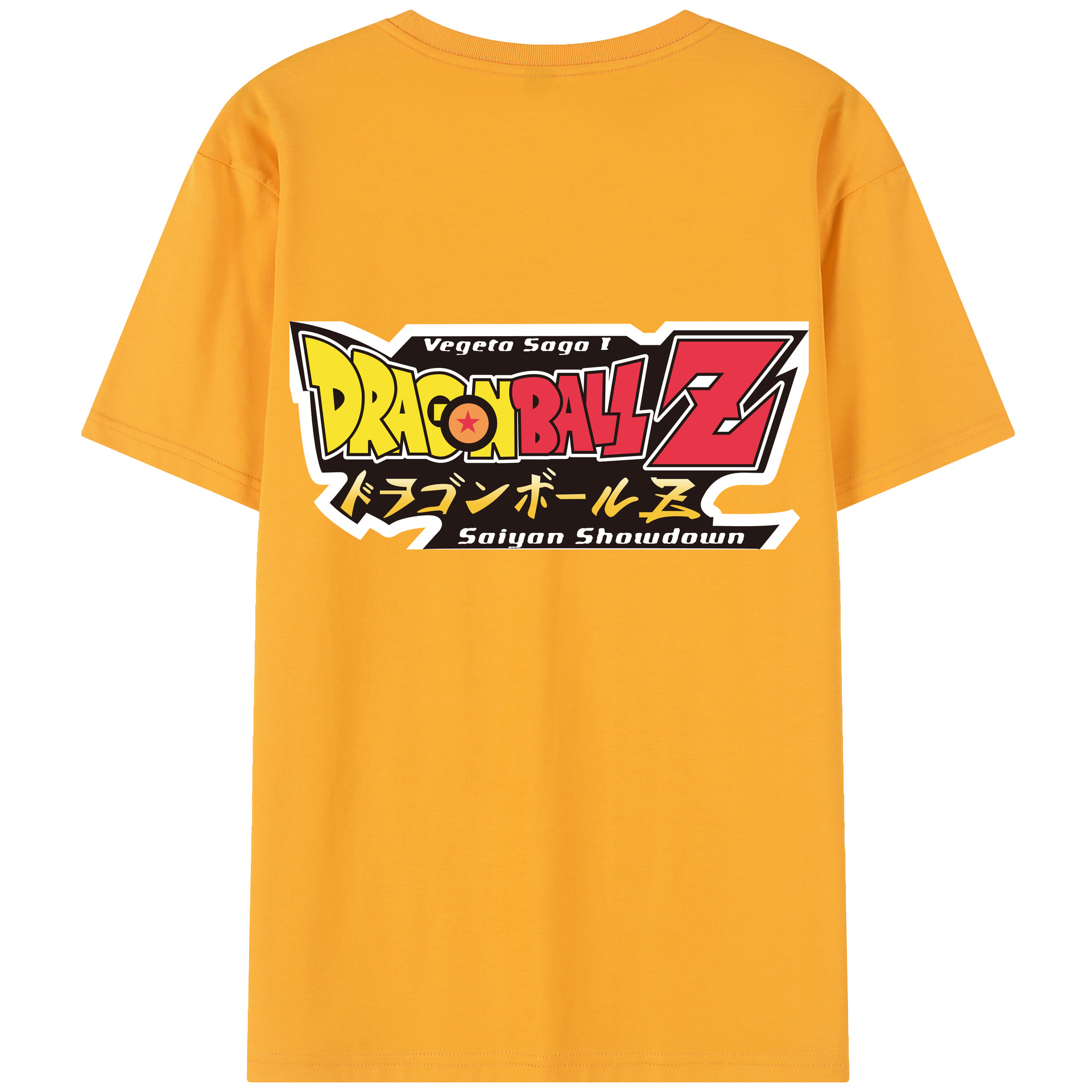 （画像用） ドラゴンボール DRAGON BALL 綿100％半袖Tシャツ（背面プリント）