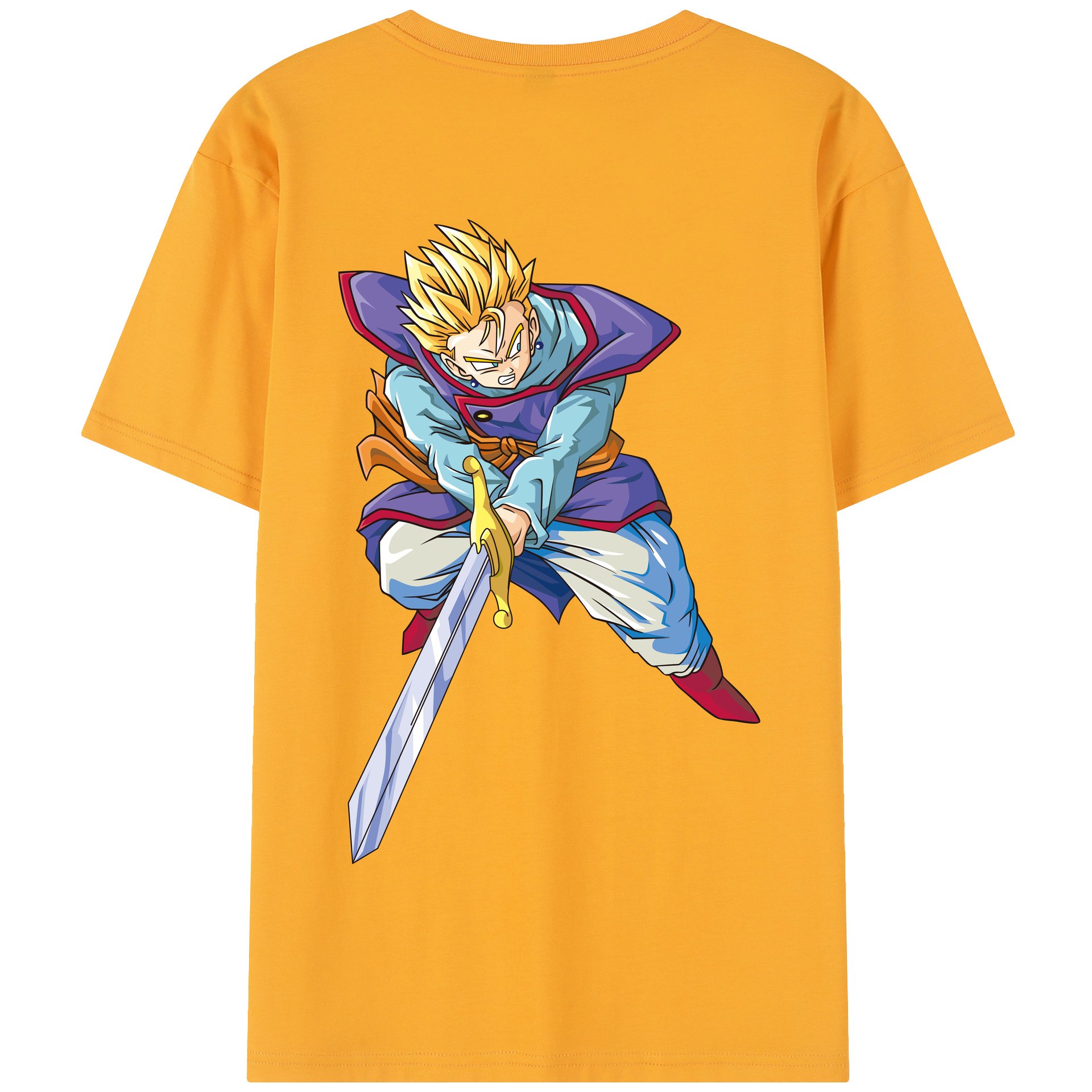 （画像用） ドラゴンボール DRAGON BALL 綿100％半袖Tシャツ（背面プリント）