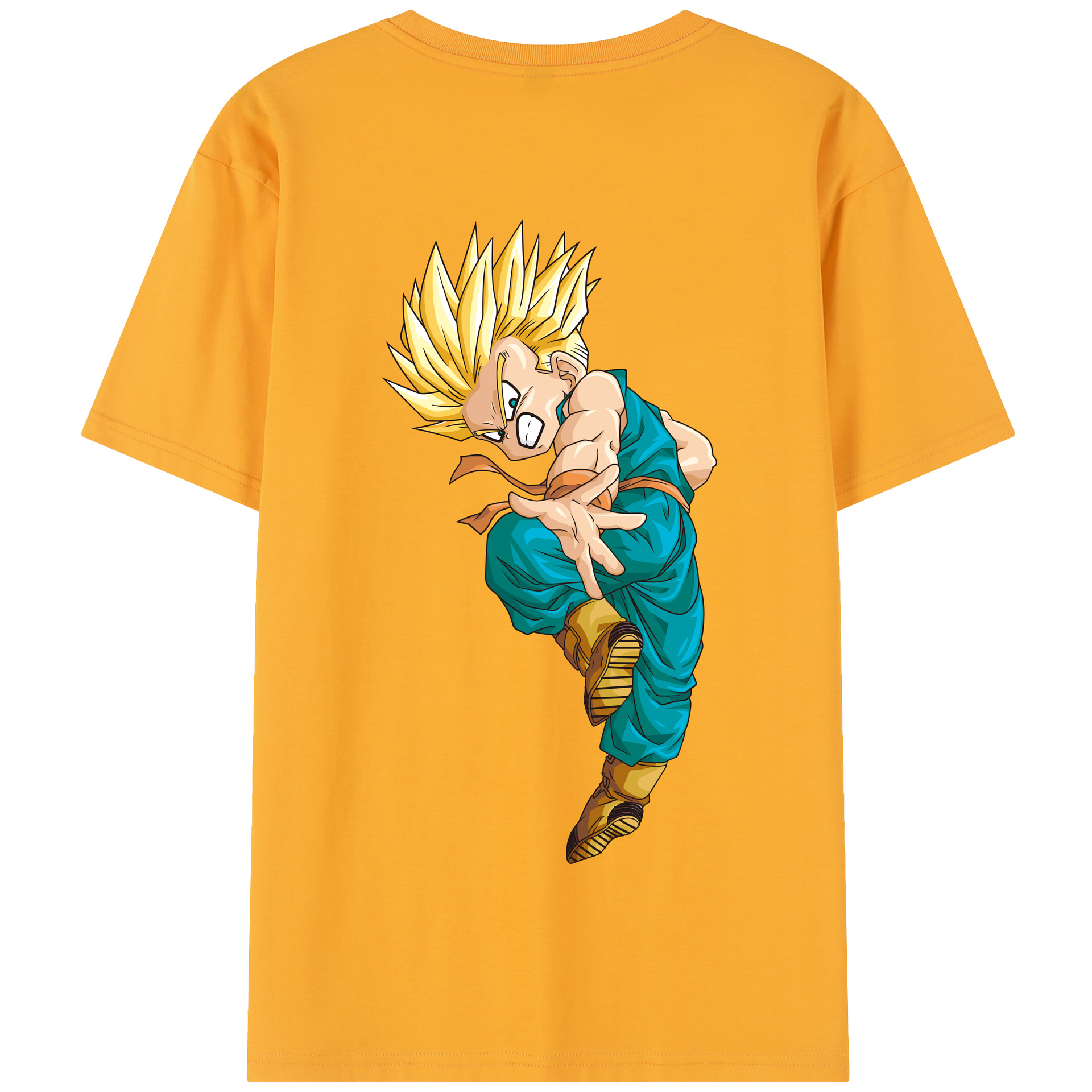 （画像用） ドラゴンボール DRAGON BALL 綿100％半袖Tシャツ（背面プリント）