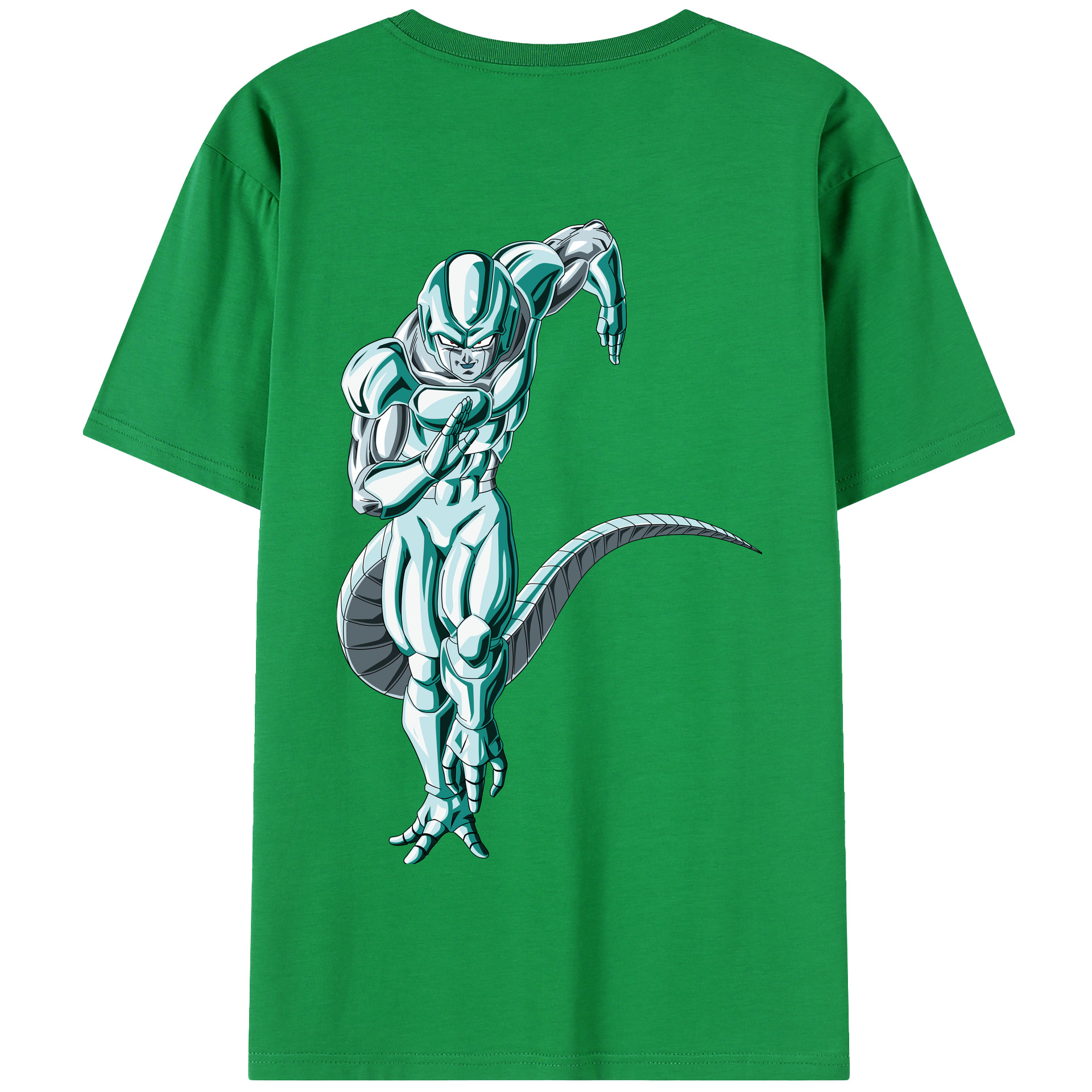 （画像用） ドラゴンボール フリーザ DRAGON BALL Frieza 綿100％半袖Tシャツ（背面プリント）