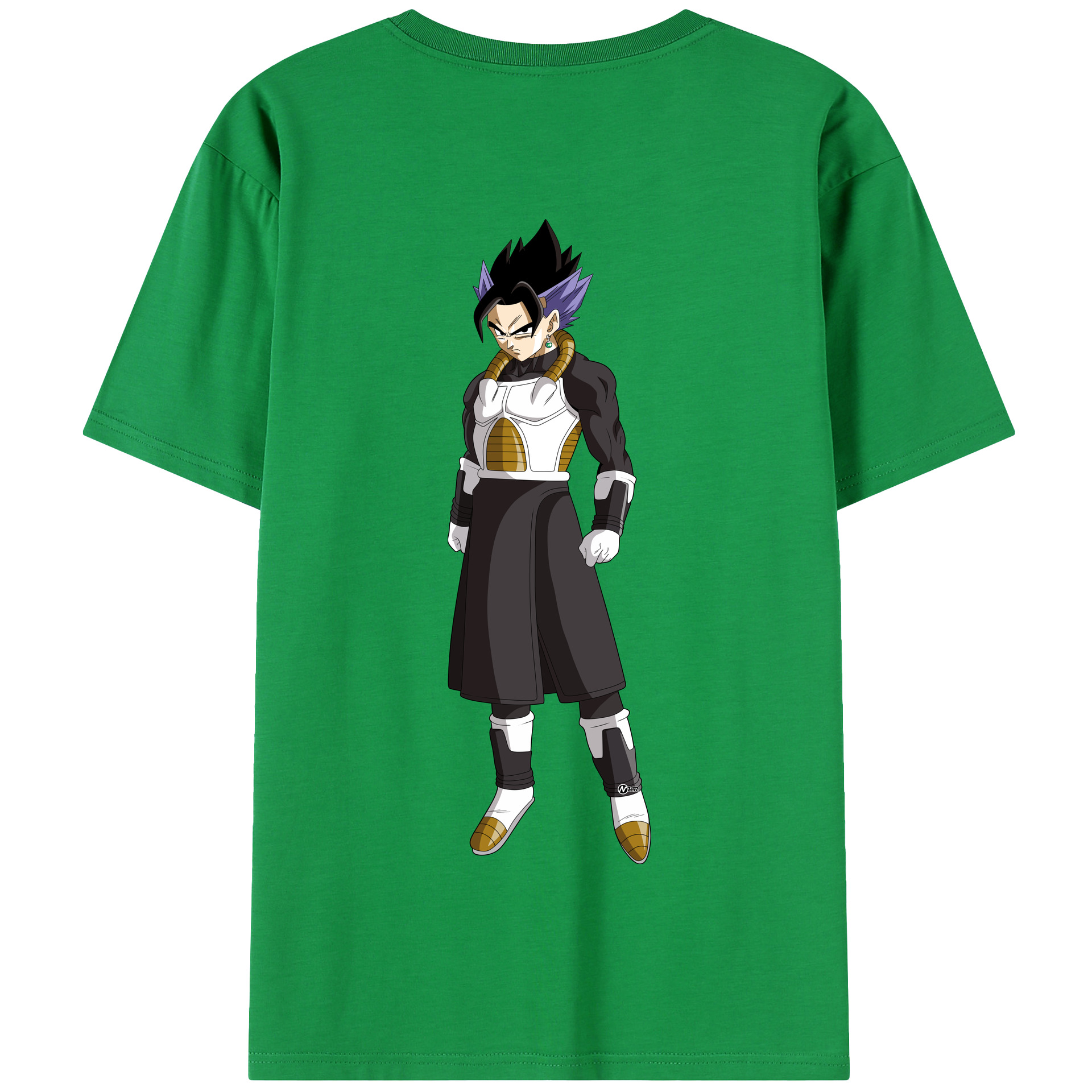 （画像用） ドラゴンボール ベジット DRAGON BALL Vegetto 綿100％半袖Tシャツ（背面プリント）