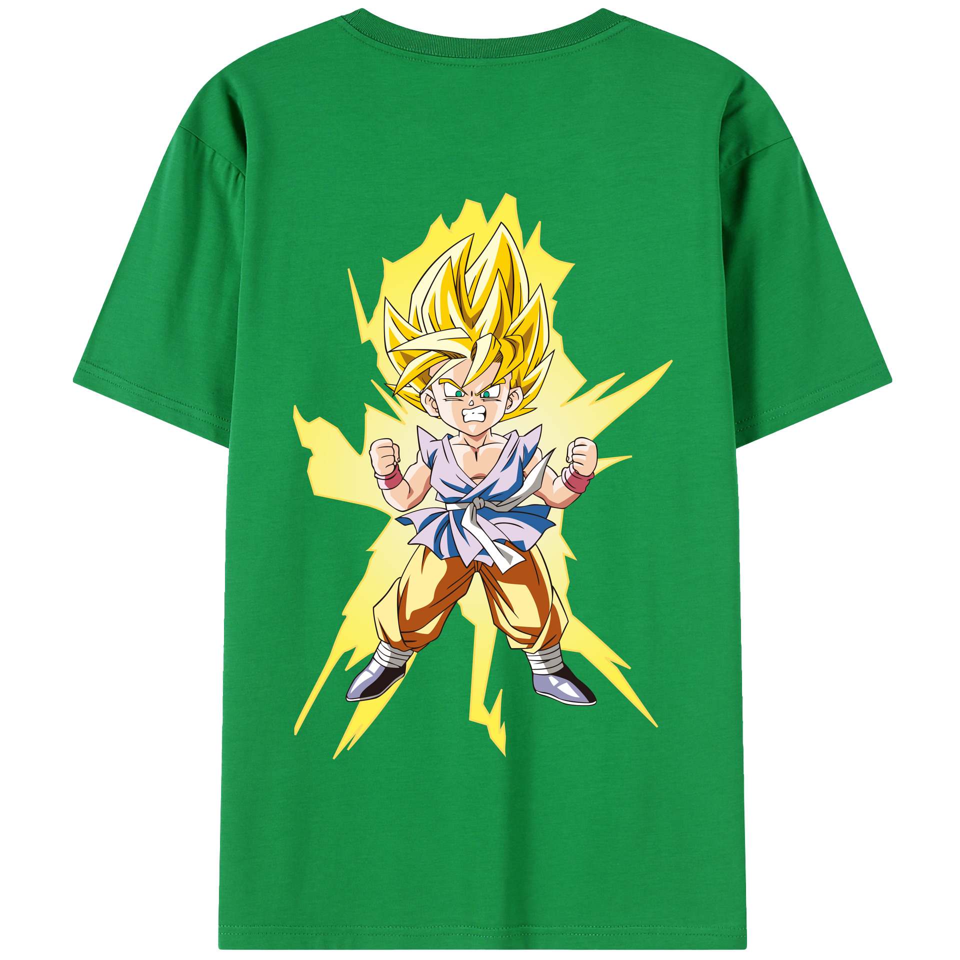 （画像用） ドラゴンボール ベジット DRAGON BALL Vegetto 綿100％半袖Tシャツ（背面プリント）