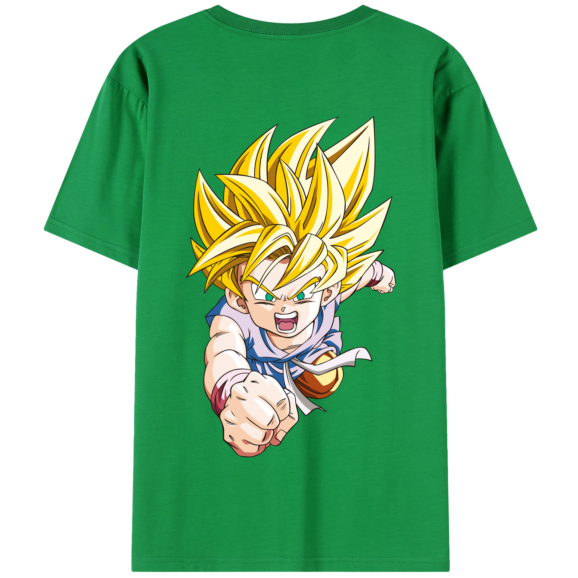 （画像用） ドラゴンボール ベジット DRAGON BALL Vegetto 綿100％半袖Tシャツ（背面プリント）