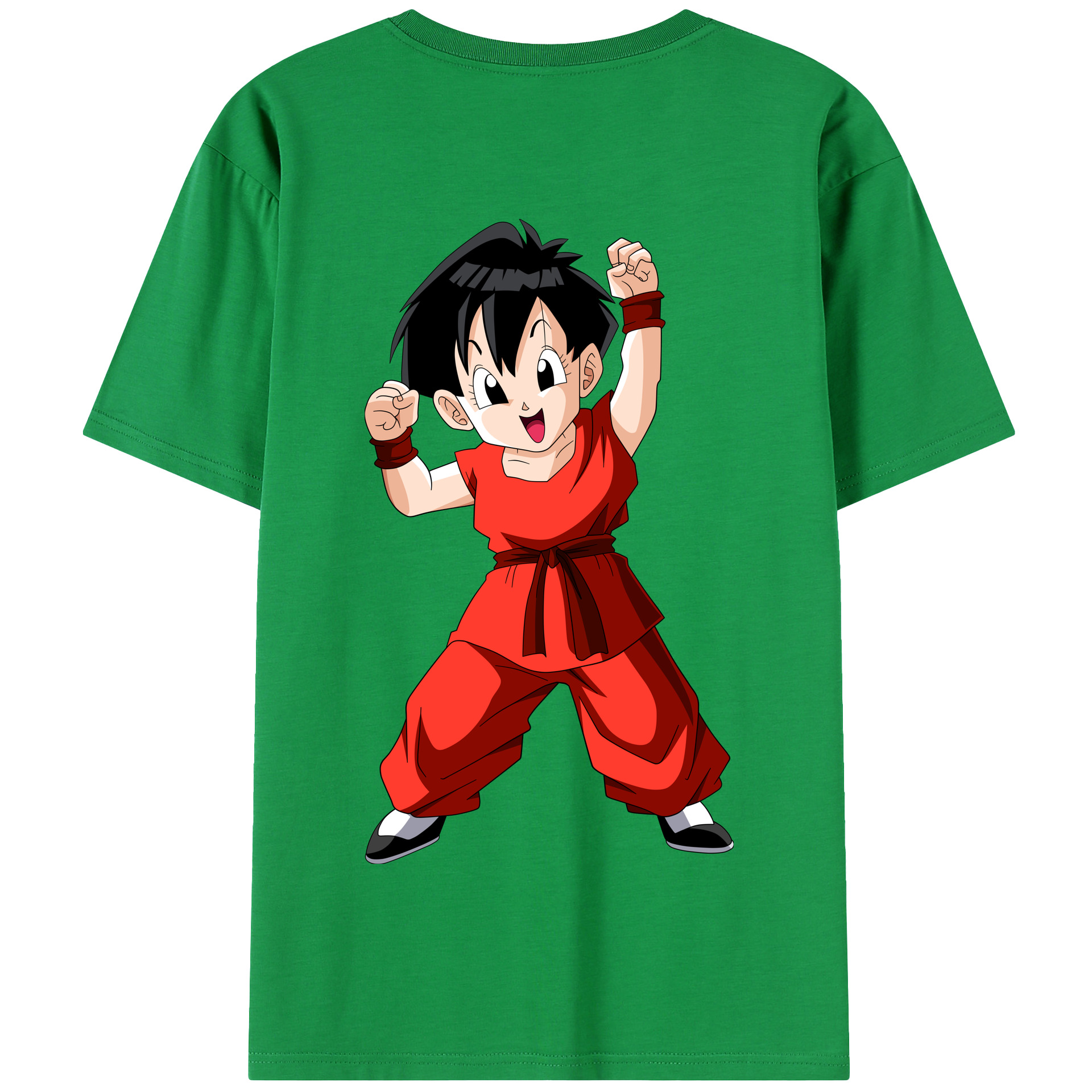 （画像用） ドラゴンボール パン DRAGON BALL Pan 綿100％半袖Tシャツ（背面プリント）