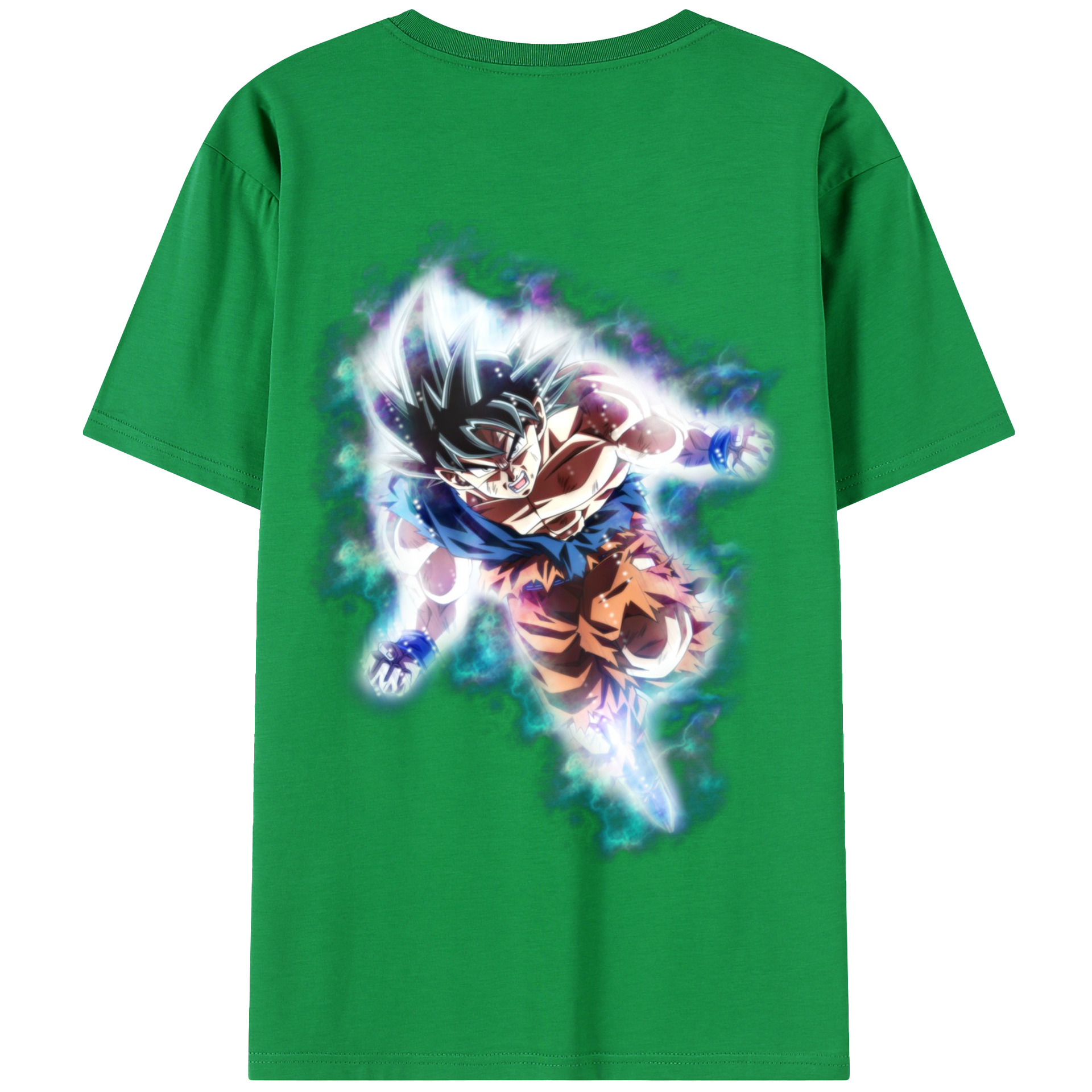 （画像用） ドラゴンボール 孫悟空（そん ごくう）Son Goku カカロット DRAGON BALL Kakarotto 綿100％半袖Tシャツ（背面プリント）