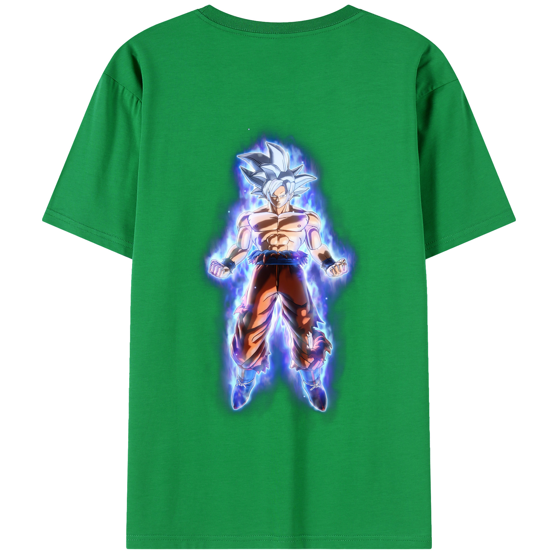 （画像用） ドラゴンボール 孫悟空（そん ごくう）Son Goku カカロット DRAGON BALL Kakarotto 綿100％半袖Tシャツ（背面プリント）