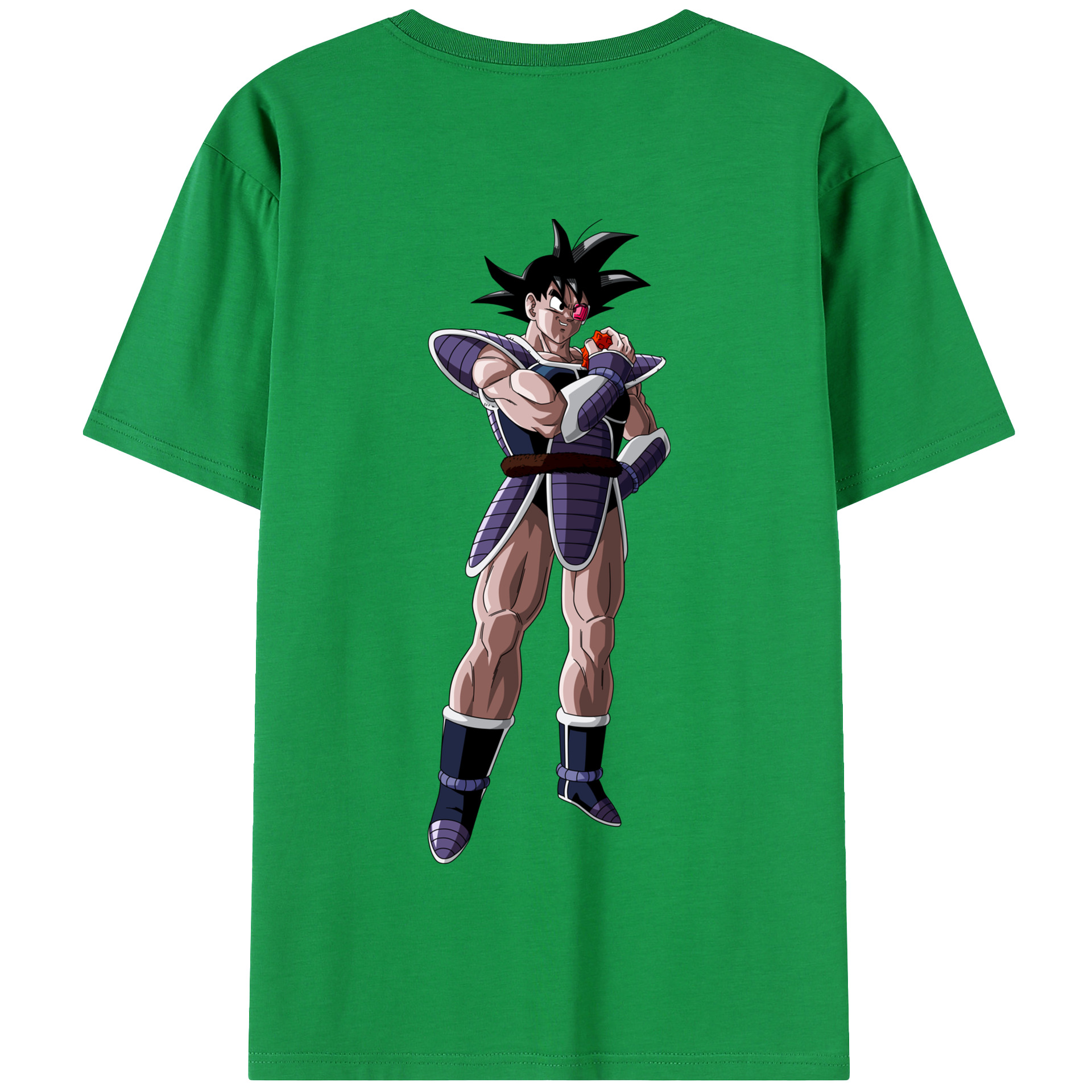 （画像用） ドラゴンボール 孫悟空（そん ごくう）Son Goku カカロット DRAGON BALL Kakarotto 綿100％半袖Tシャツ（背面プリント）