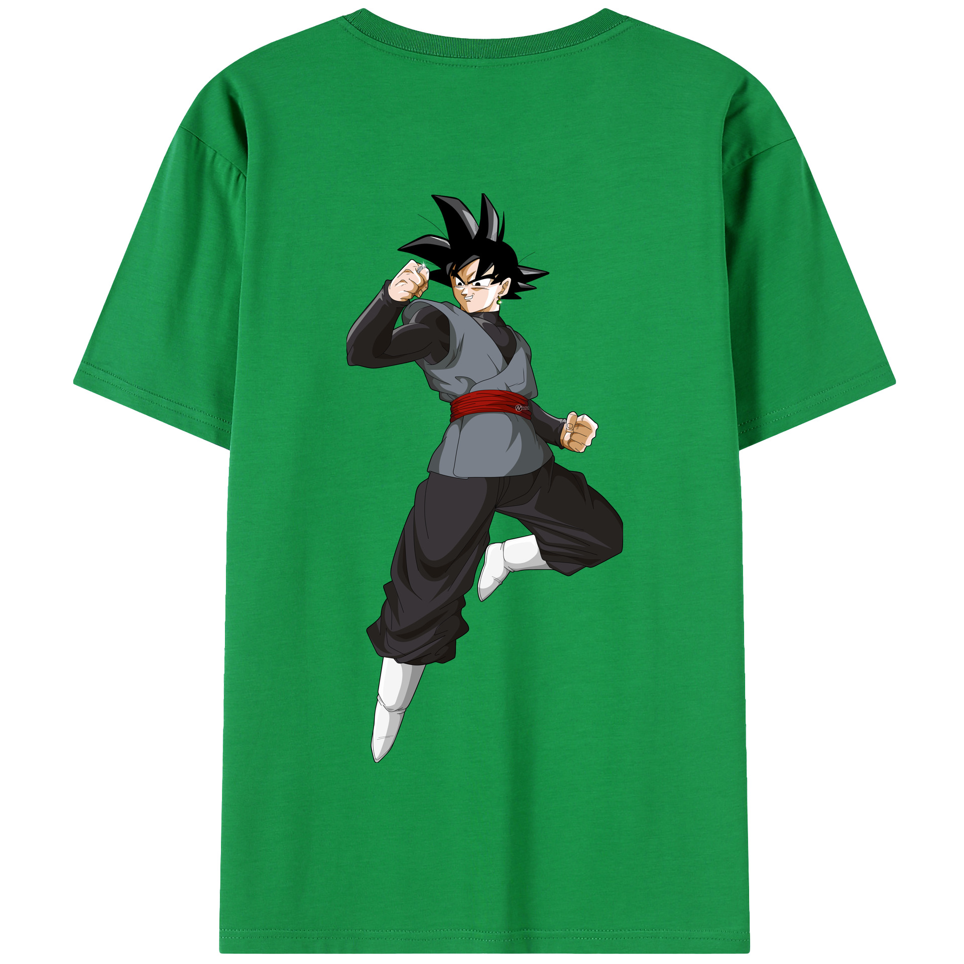 （画像用） ドラゴンボール ベジータ四世（Bejīta Yonsei）DRAGON BALL Vegeta IV 綿100％半袖Tシャツ（背面プリント）