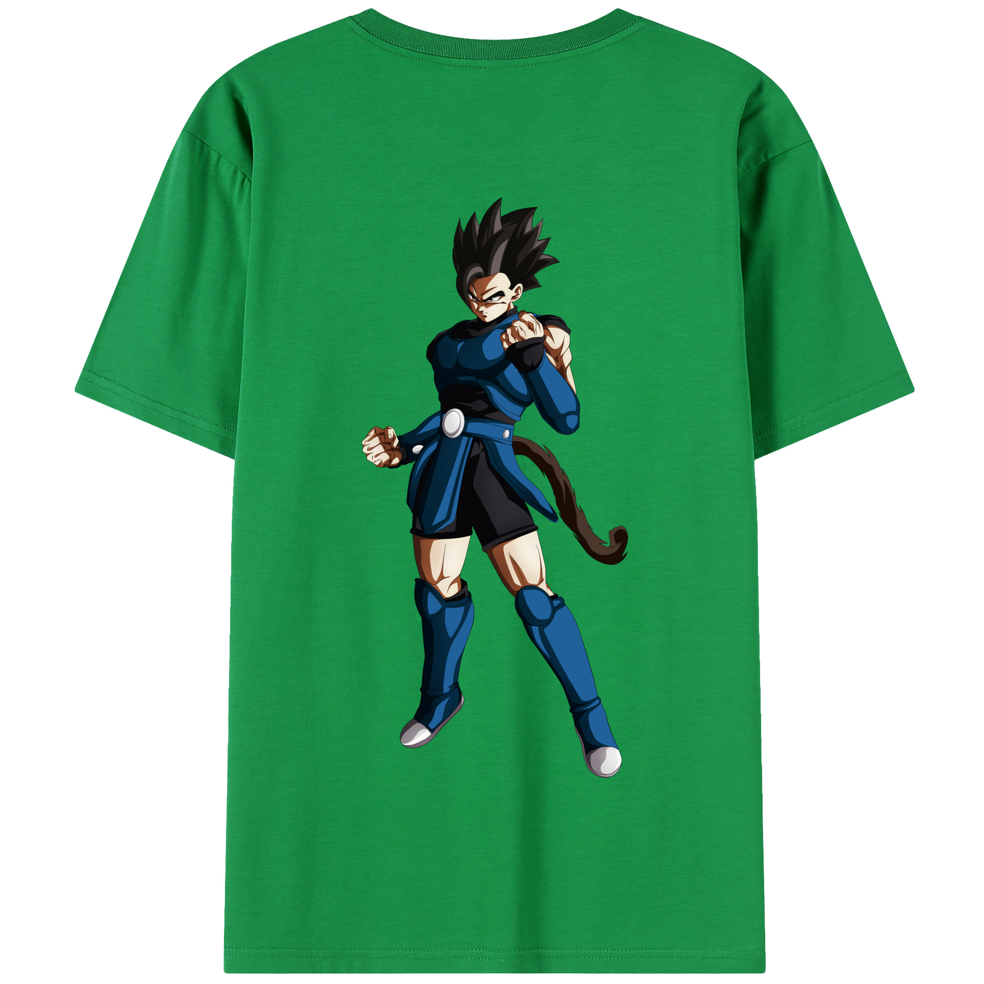 （画像用） ドラゴンボール 孫 悟飯（そんごはん）DRAGON BALL Son Gohan 綿100％半袖Tシャツ（背面プリント）