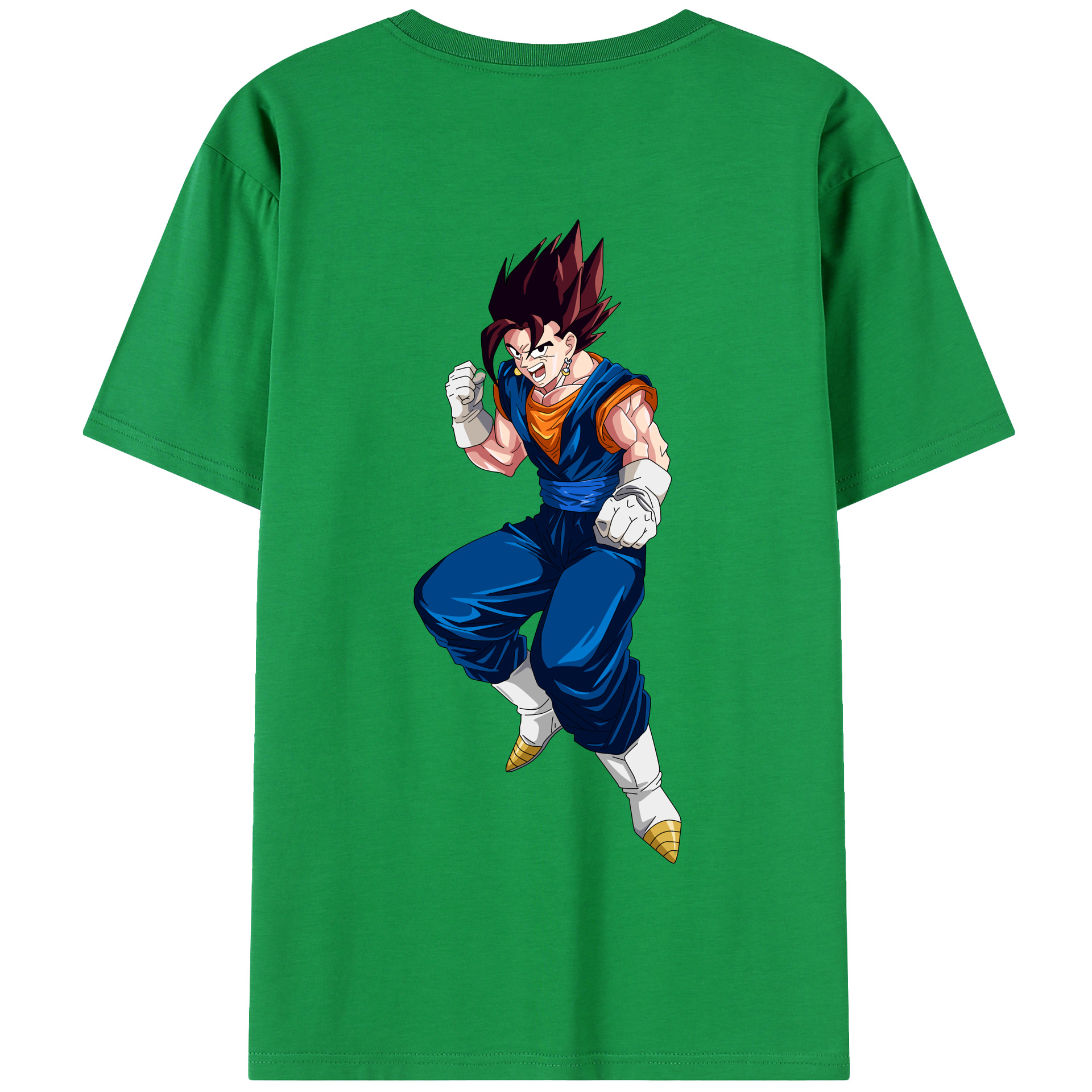 （画像用） ドラゴンボール 孫 悟飯（そんごはん）DRAGON BALL Son Gohan 綿100％半袖Tシャツ（背面プリント）