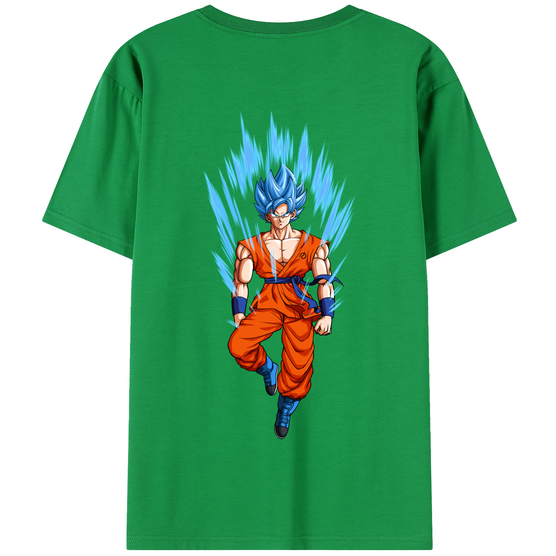 （画像用） ドラゴンボール 孫 悟飯（そんごはん）DRAGON BALL Son Gohan 綿100％半袖Tシャツ（背面プリント）