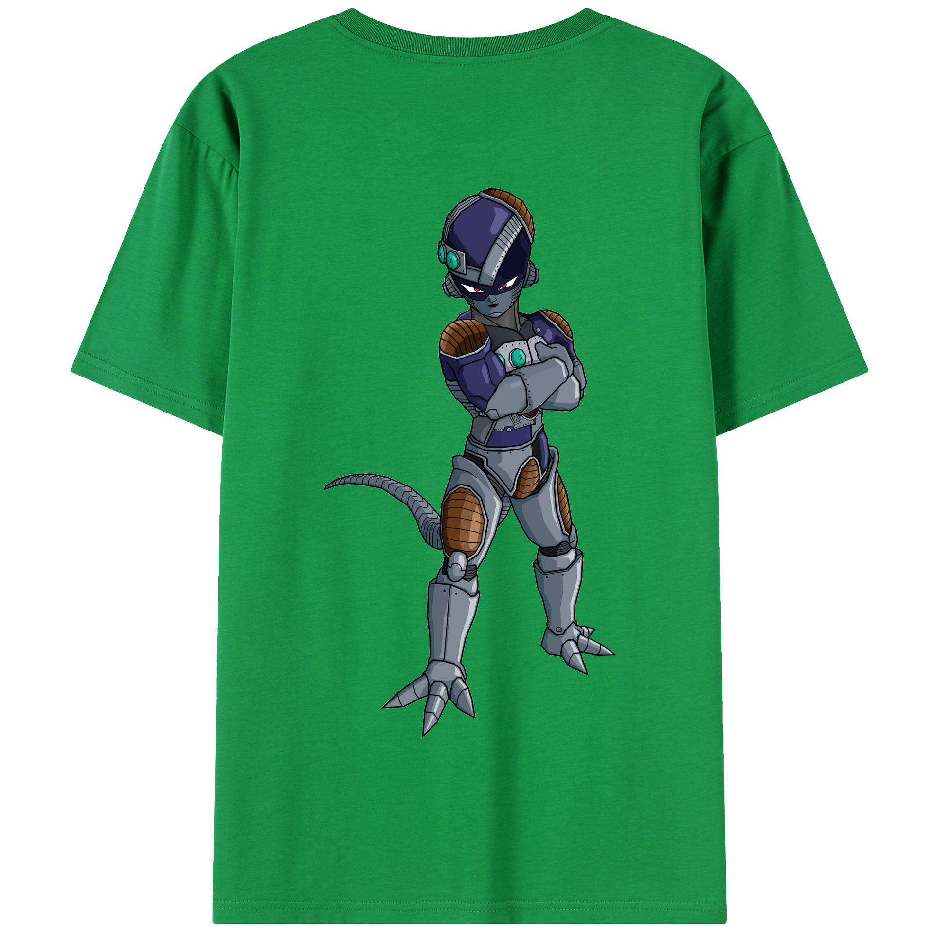 （画像用） ドラゴンボール フリーザ DRAGON BALL Frieza 綿100％半袖Tシャツ（背面プリント）
