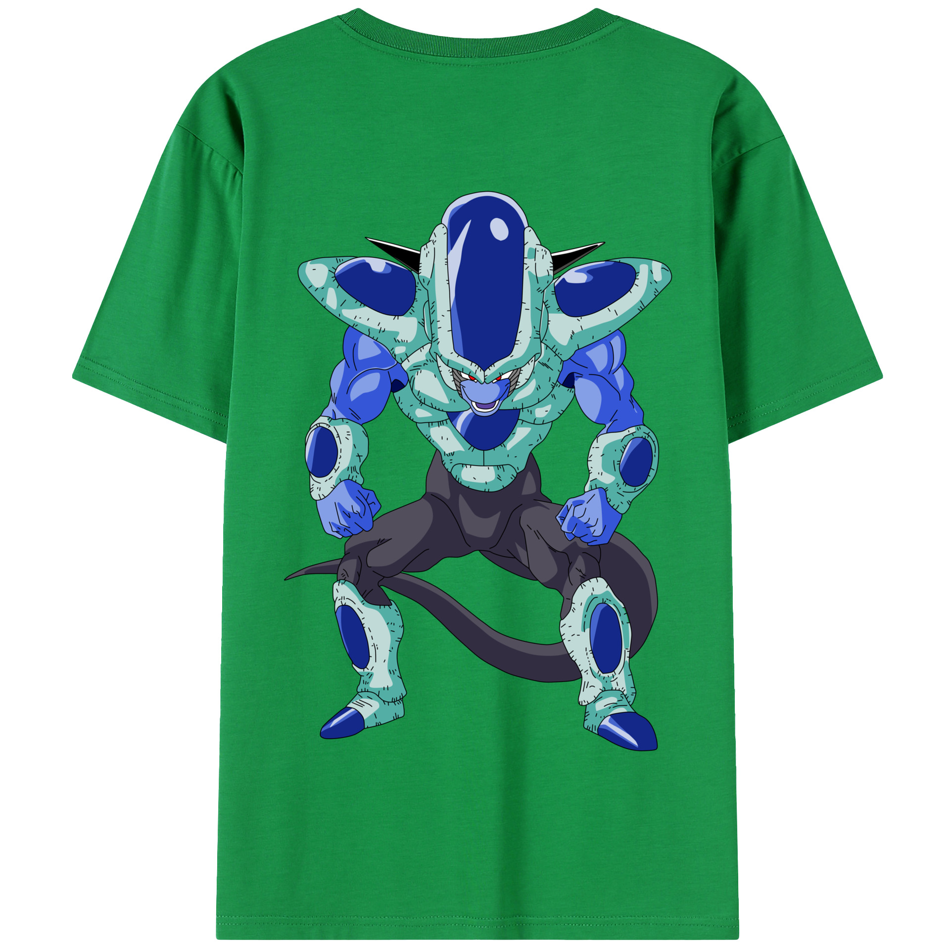 （画像用） ドラゴンボール フリーザ DRAGON BALL Frieza 綿100％半袖Tシャツ（背面プリント）