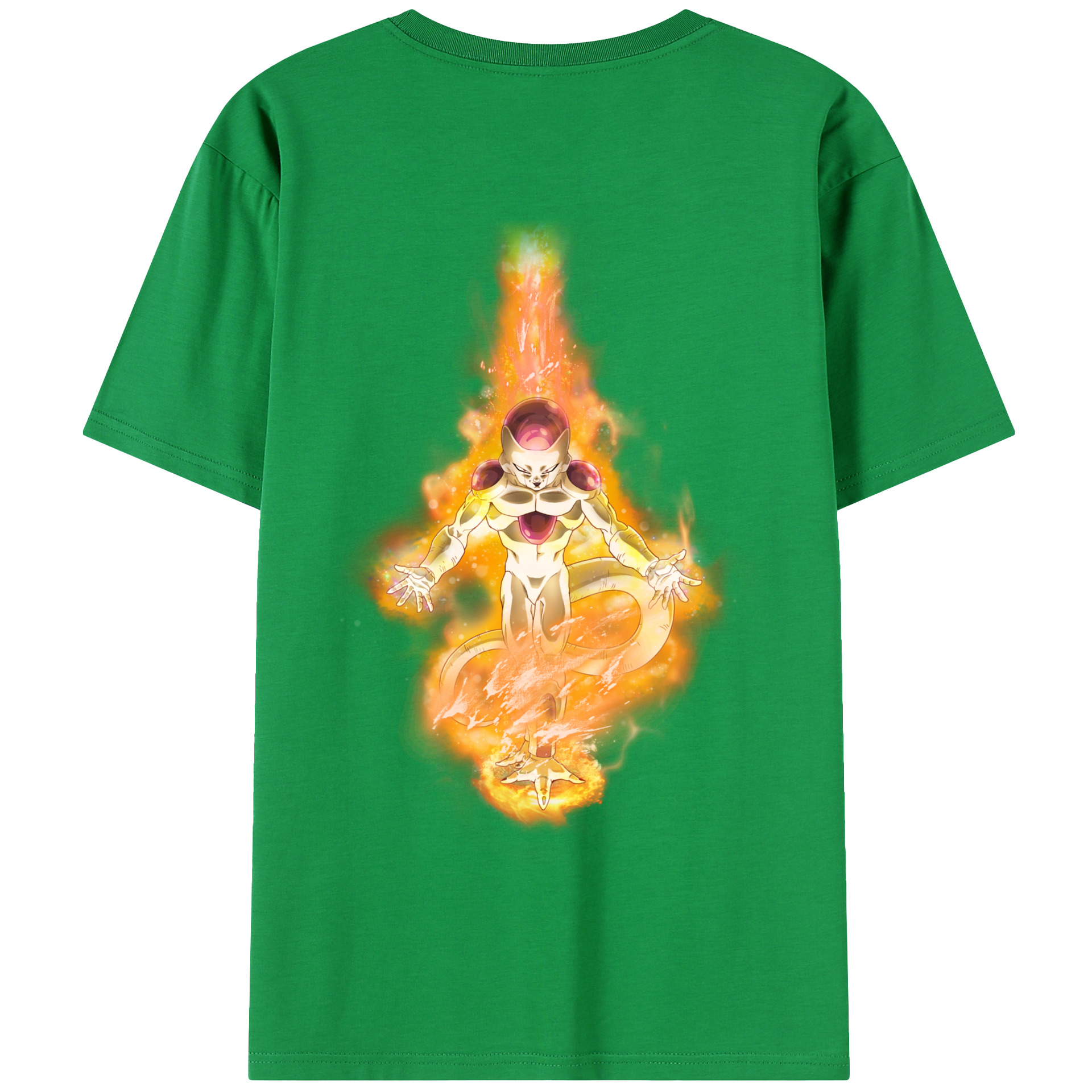 （画像用） ドラゴンボール フリーザ DRAGON BALL Frieza 綿100％半袖Tシャツ（背面プリント）