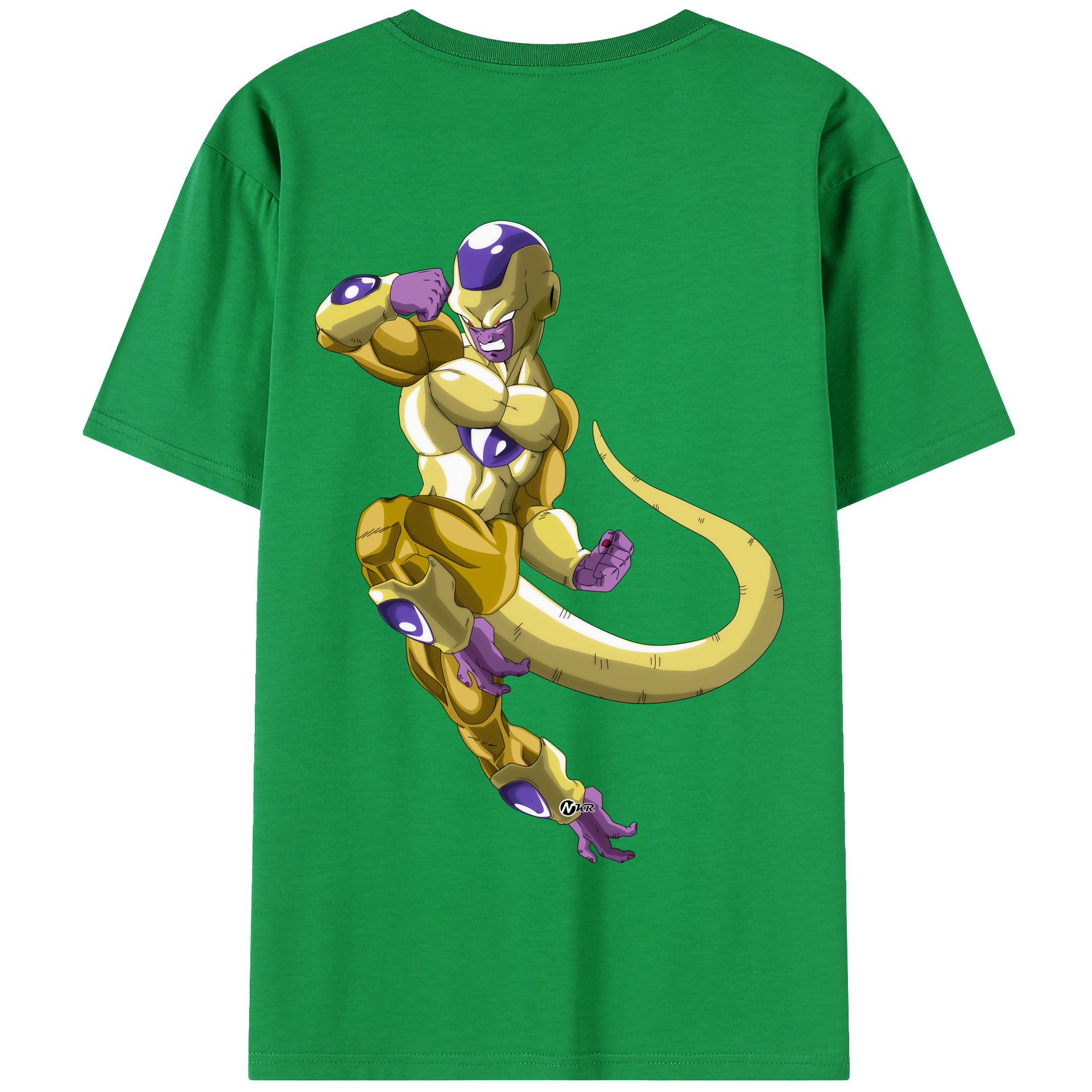 （画像用） ドラゴンボール フリーザ DRAGON BALL Frieza 綿100％半袖Tシャツ（背面プリント）