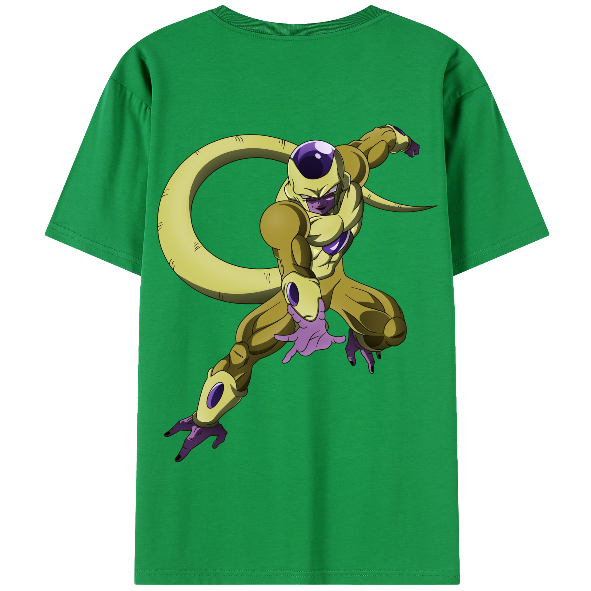 （画像用） ドラゴンボール フリーザ DRAGON BALL Frieza 綿100％半袖Tシャツ（背面プリント）