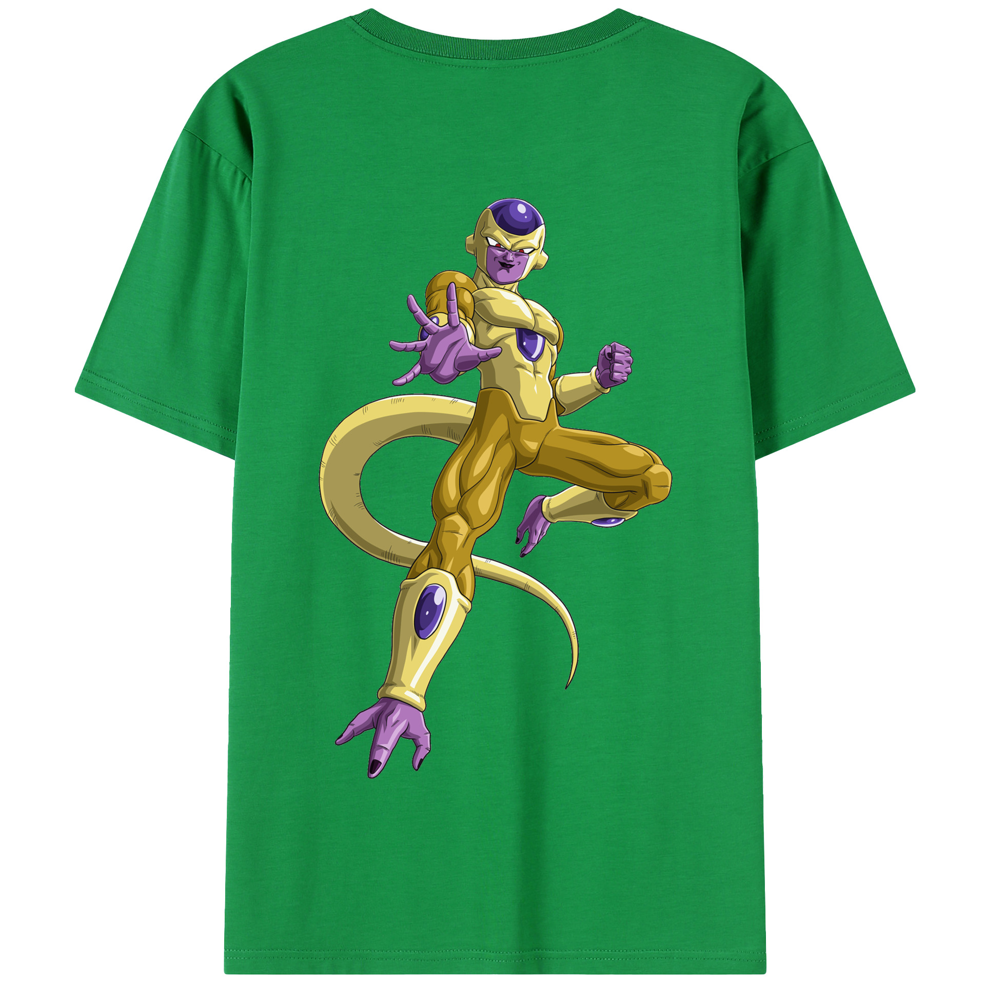（画像用） ドラゴンボール フリーザ DRAGON BALL Frieza 綿100％半袖Tシャツ（背面プリント）