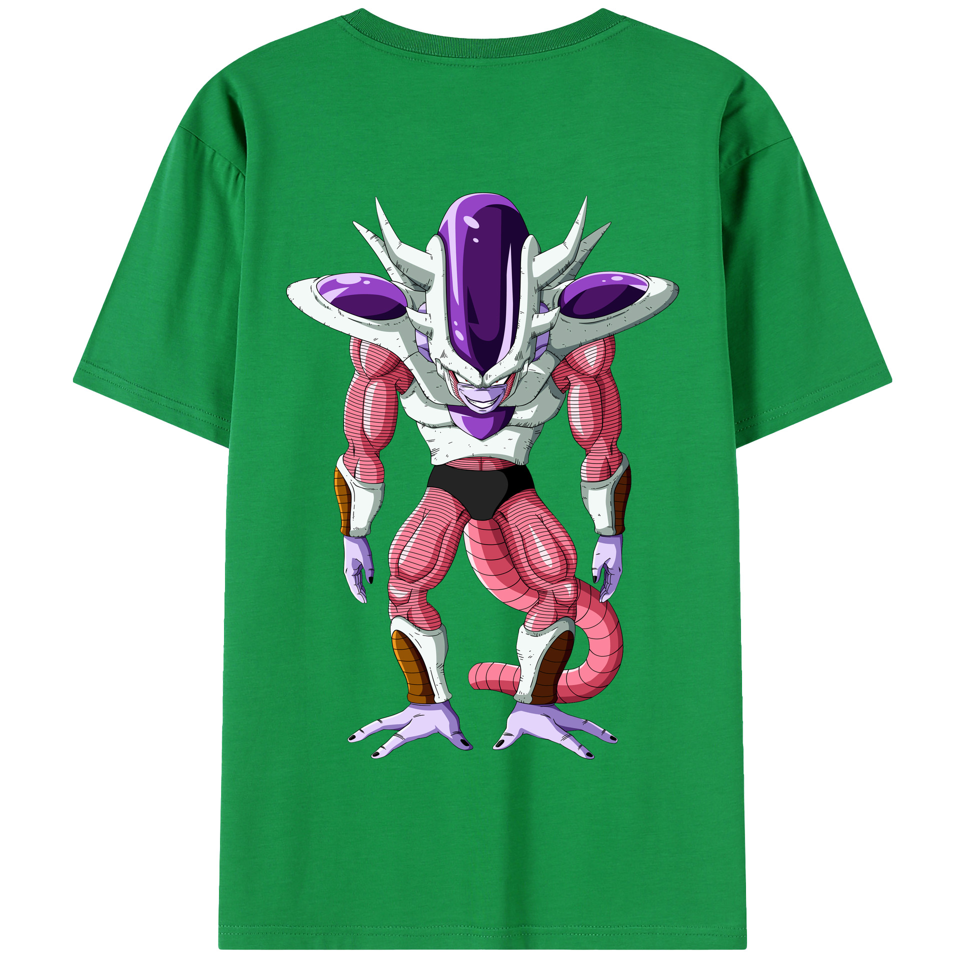 （画像用） ドラゴンボール フリーザ DRAGON BALL Frieza 綿100％半袖Tシャツ（背面プリント）