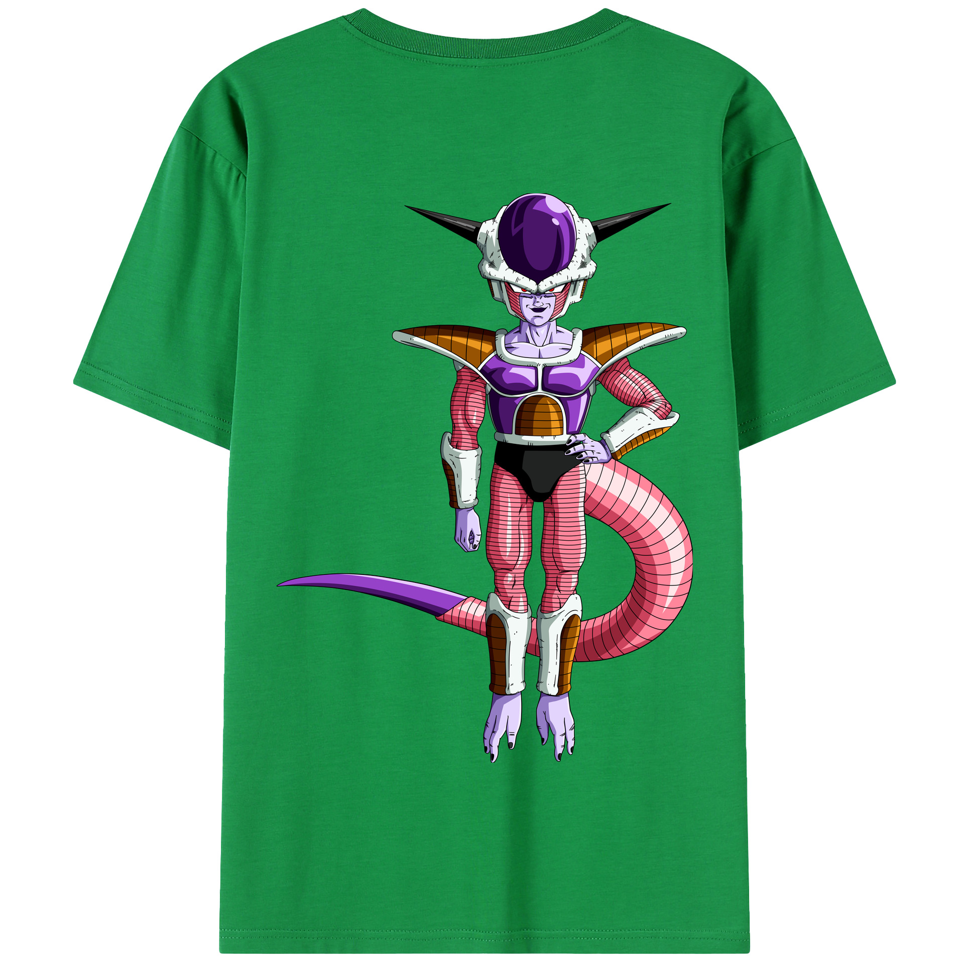 ドラゴンボール フリーザ DRAGON BALL Frieza 綿100％半袖Tシャツ（背面プリント）