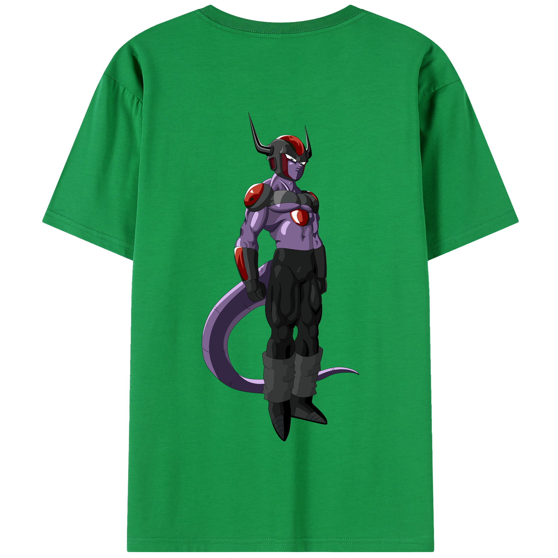 （画像用） ドラゴンボール フリーザ DRAGON BALL Frieza 綿100％半袖Tシャツ（背面プリント）