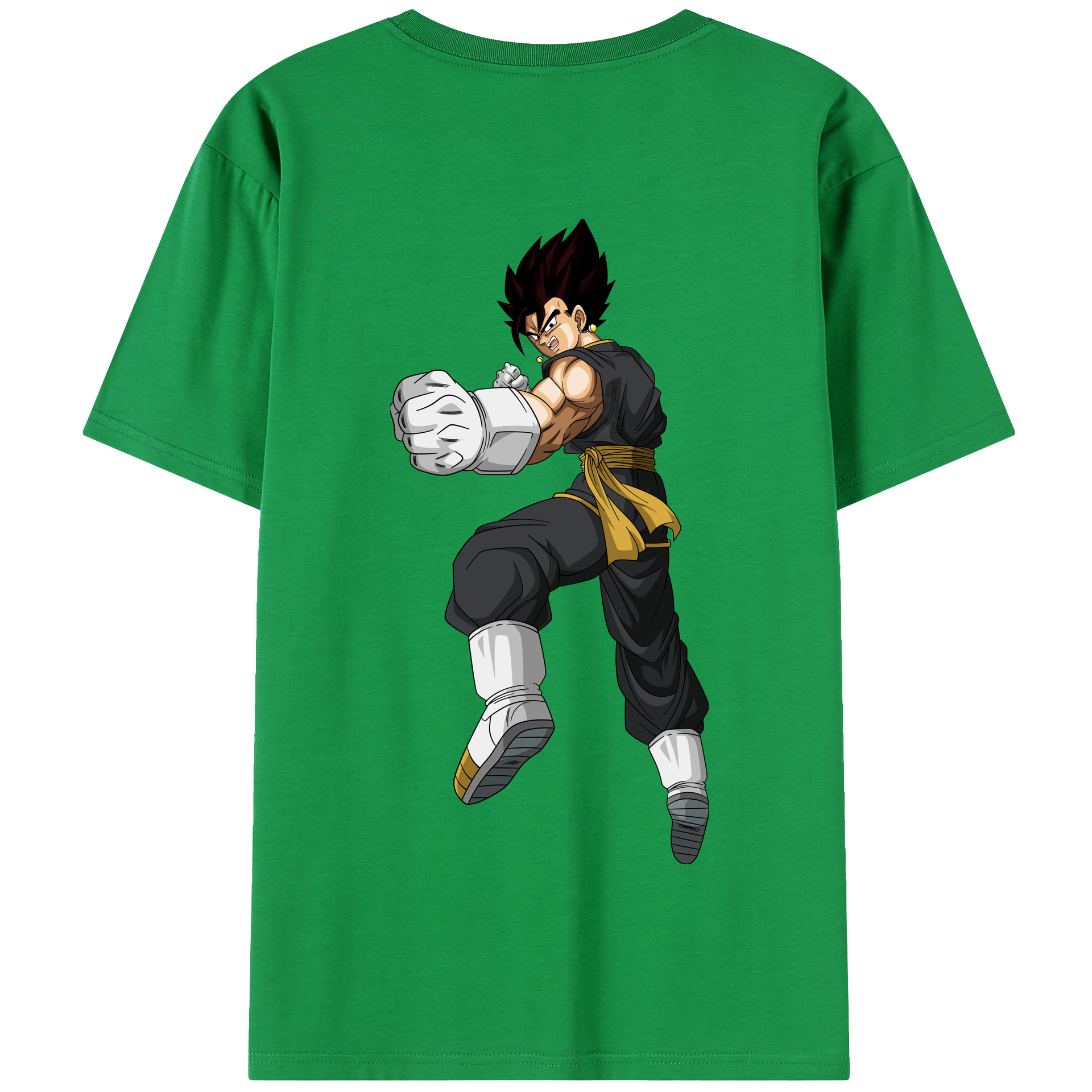 （画像用） ドラゴンボール ベジット DRAGON BALL Vegetto 綿100％半袖Tシャツ（背面プリント）