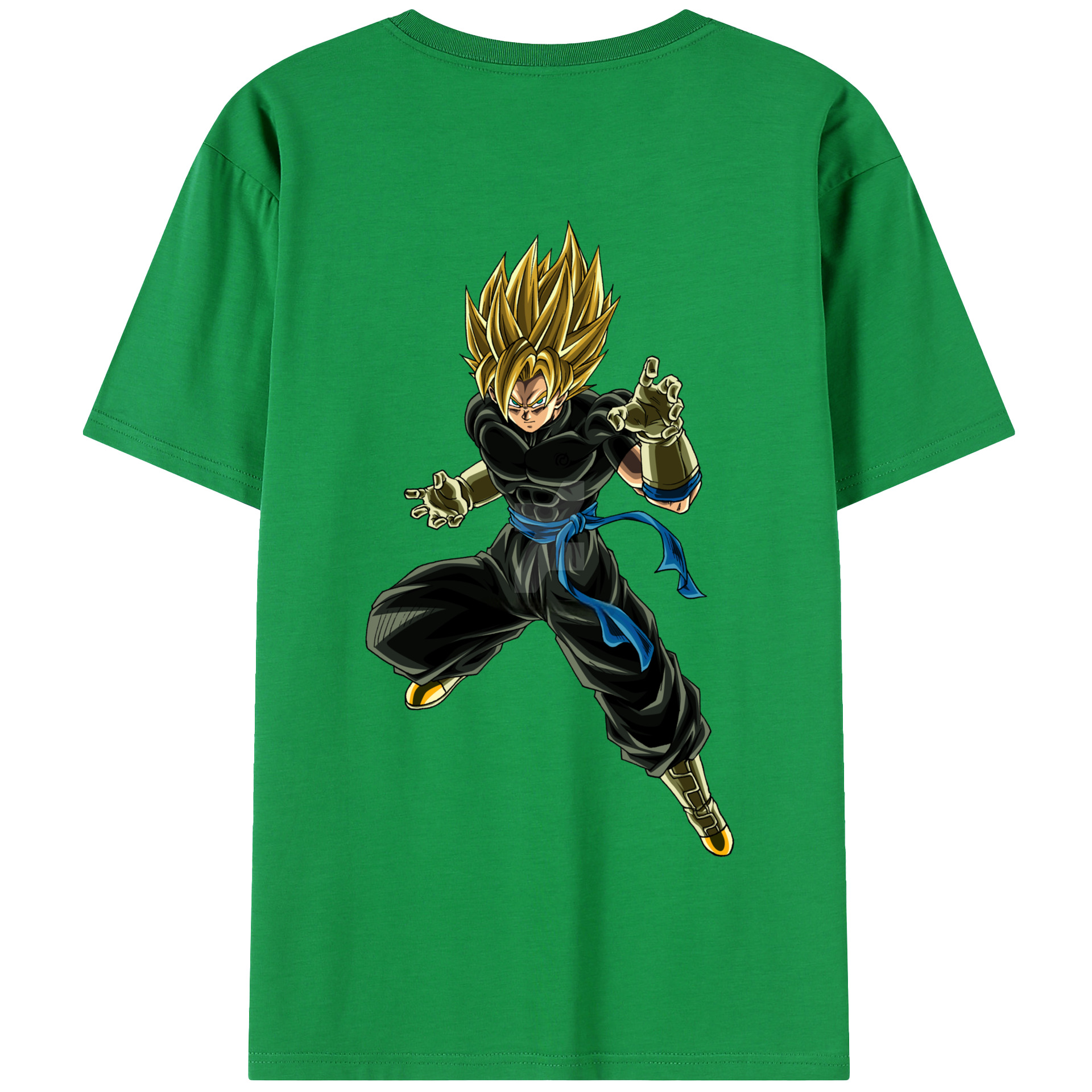 （画像用） ドラゴンボール ベジット DRAGON BALL Vegetto 綿100％半袖Tシャツ（背面プリント）
