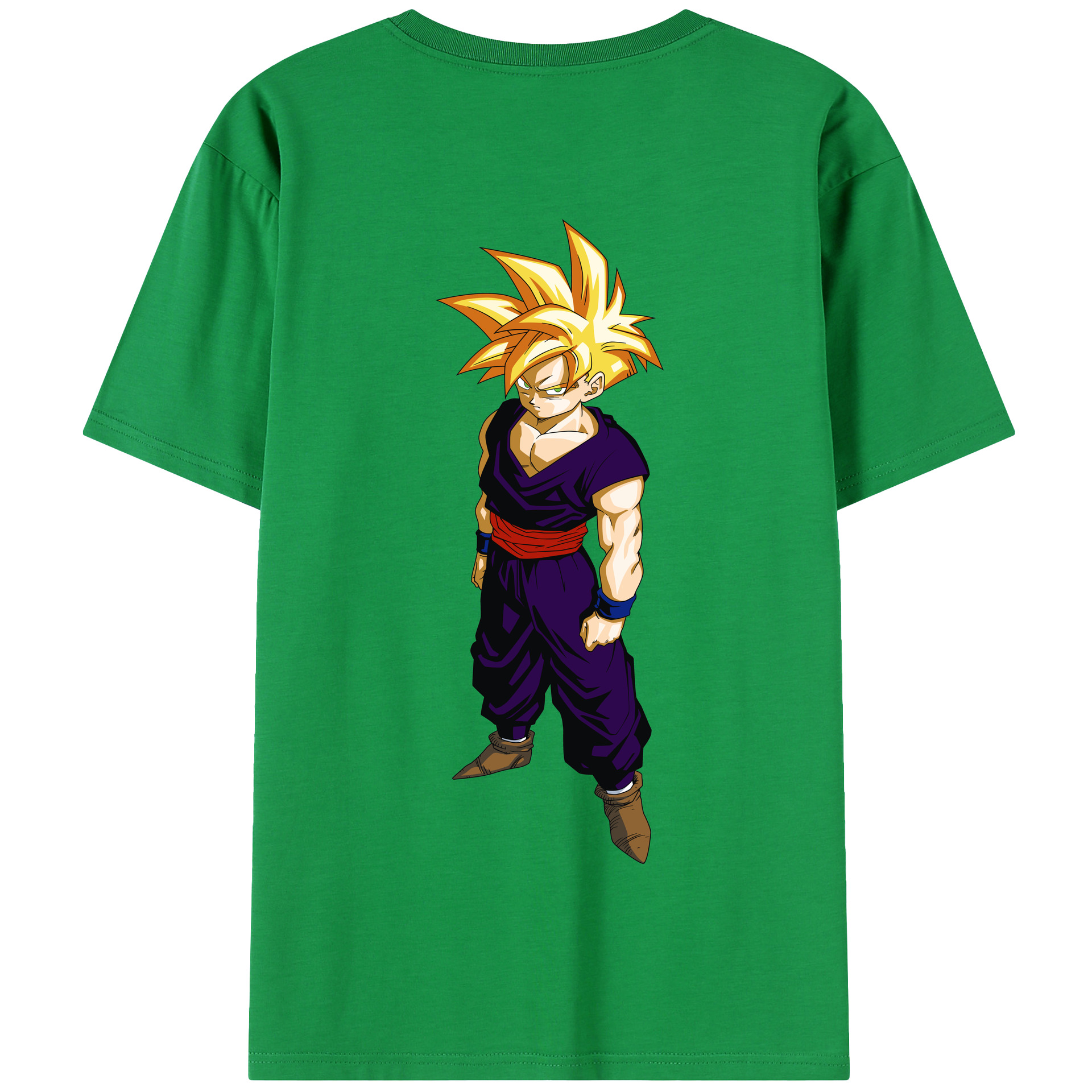 （画像用） ドラゴンボール ベジット DRAGON BALL Vegetto 綿100％半袖Tシャツ（背面プリント）