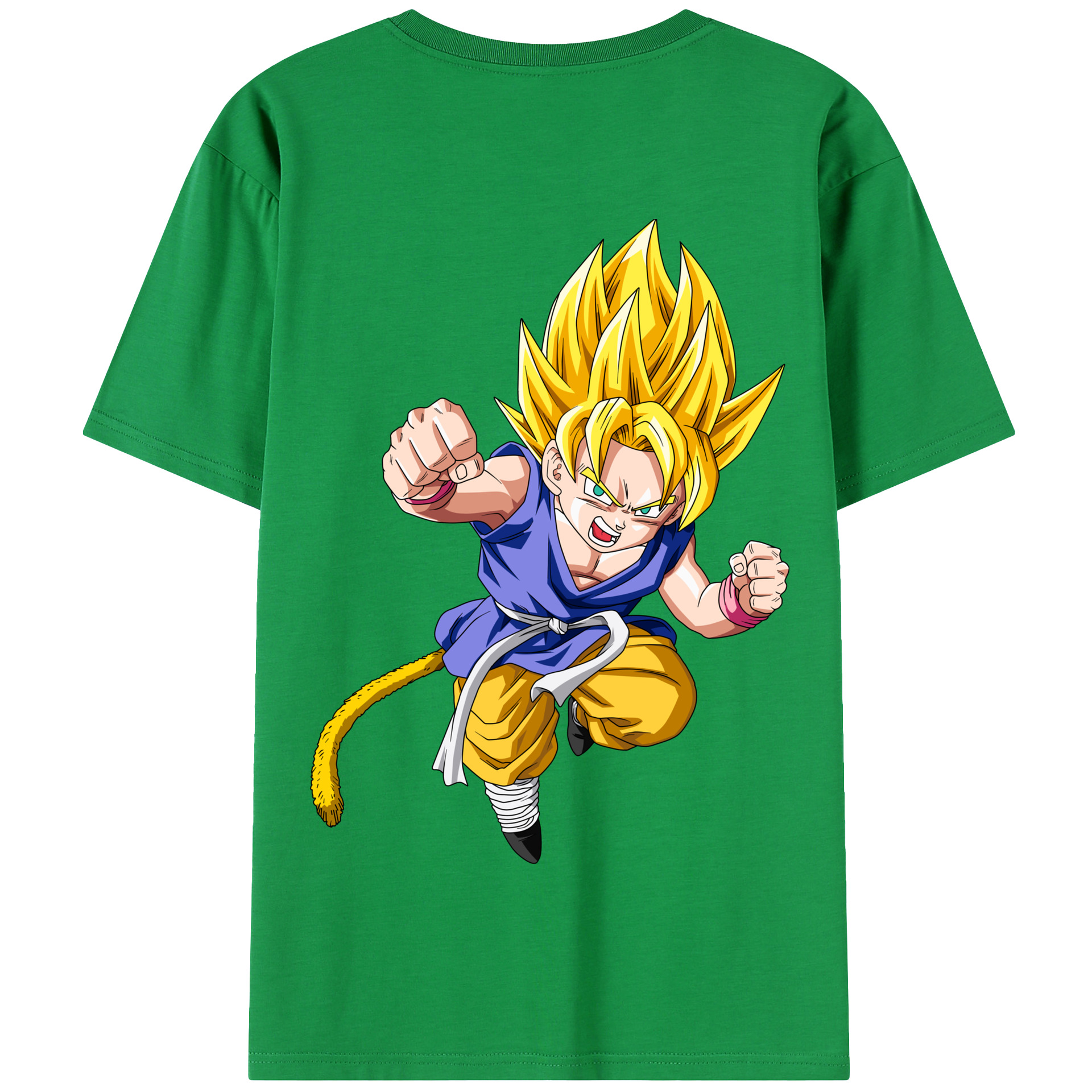 （画像用） ドラゴンボール ベジット DRAGON BALL Vegetto 綿100％半袖Tシャツ（背面プリント）