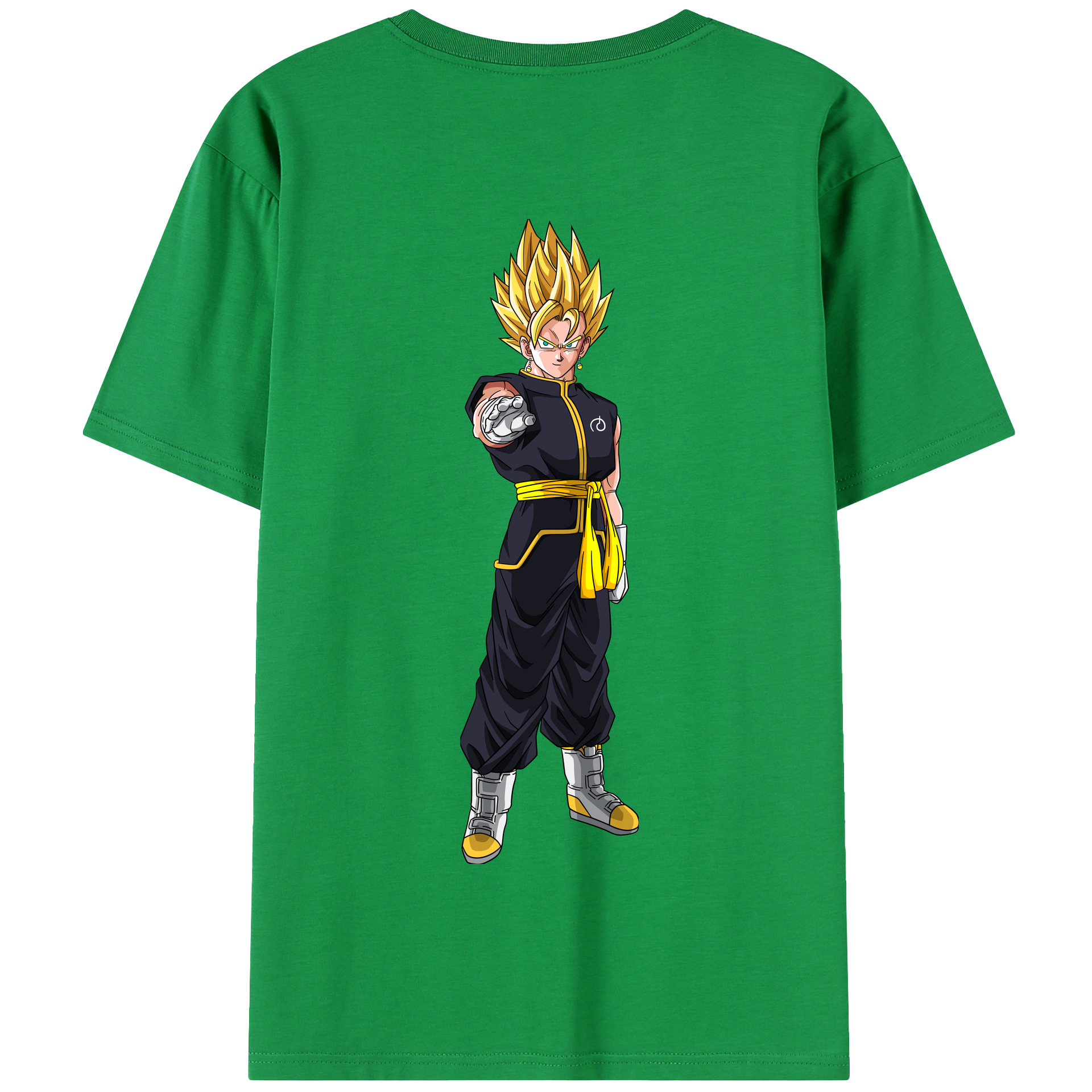 （画像用） ドラゴンボール ベジット DRAGON BALL Vegetto 綿100％半袖Tシャツ（背面プリント）